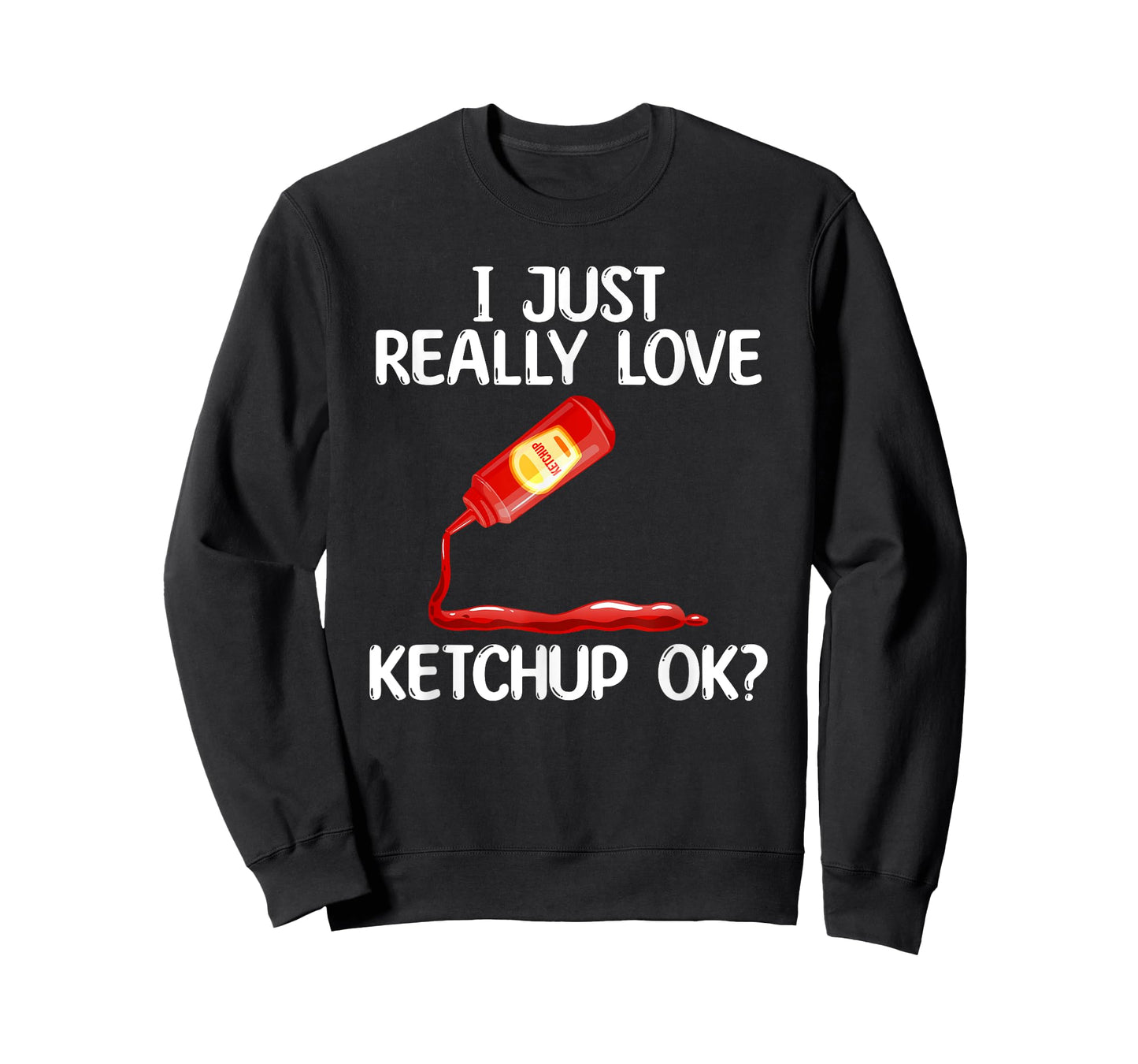 Cool Ketchup For Men Women Mustard Catsup Condiment Foodie T-Shirt