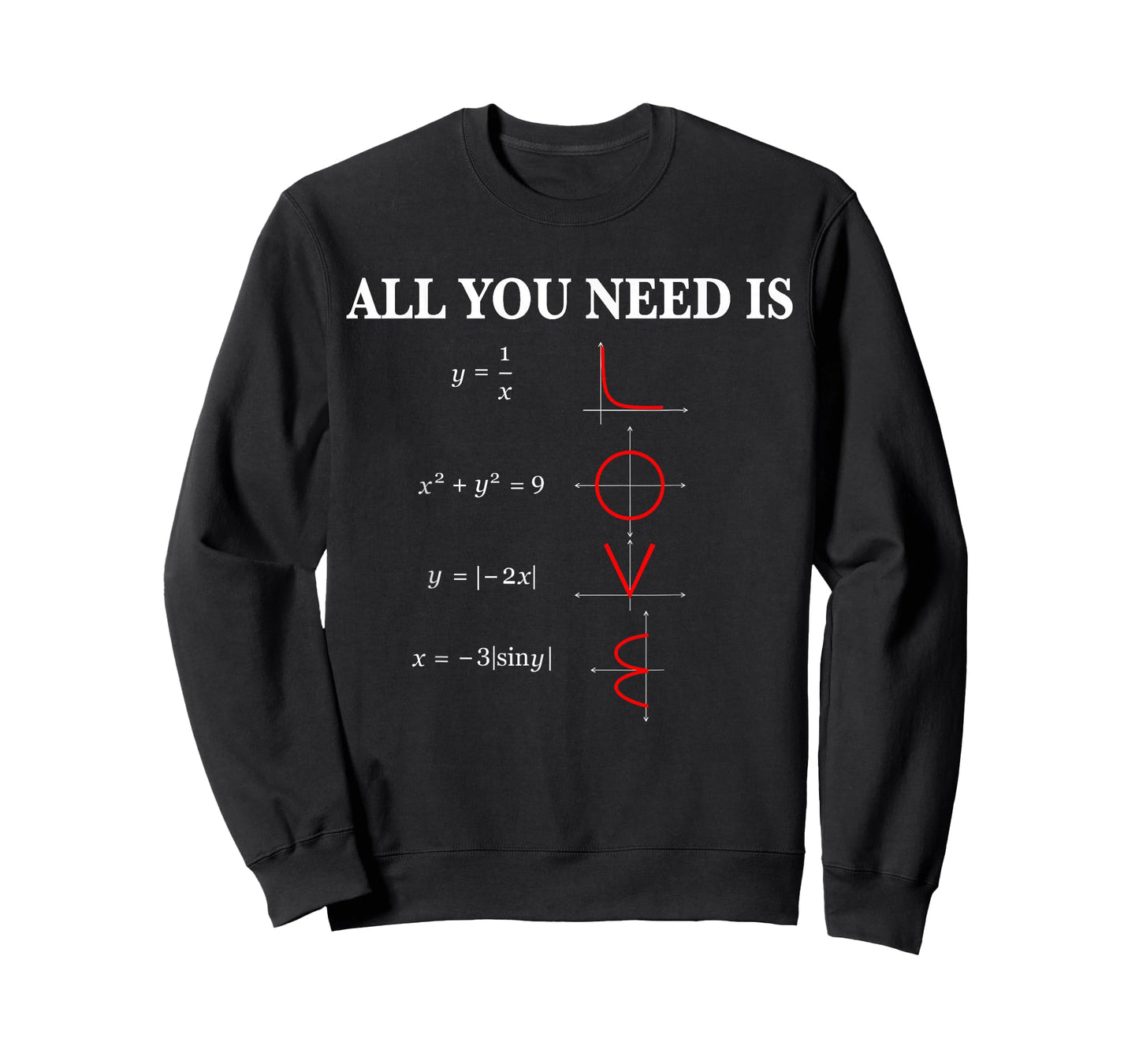 All You Need is Love Math T-Shirt