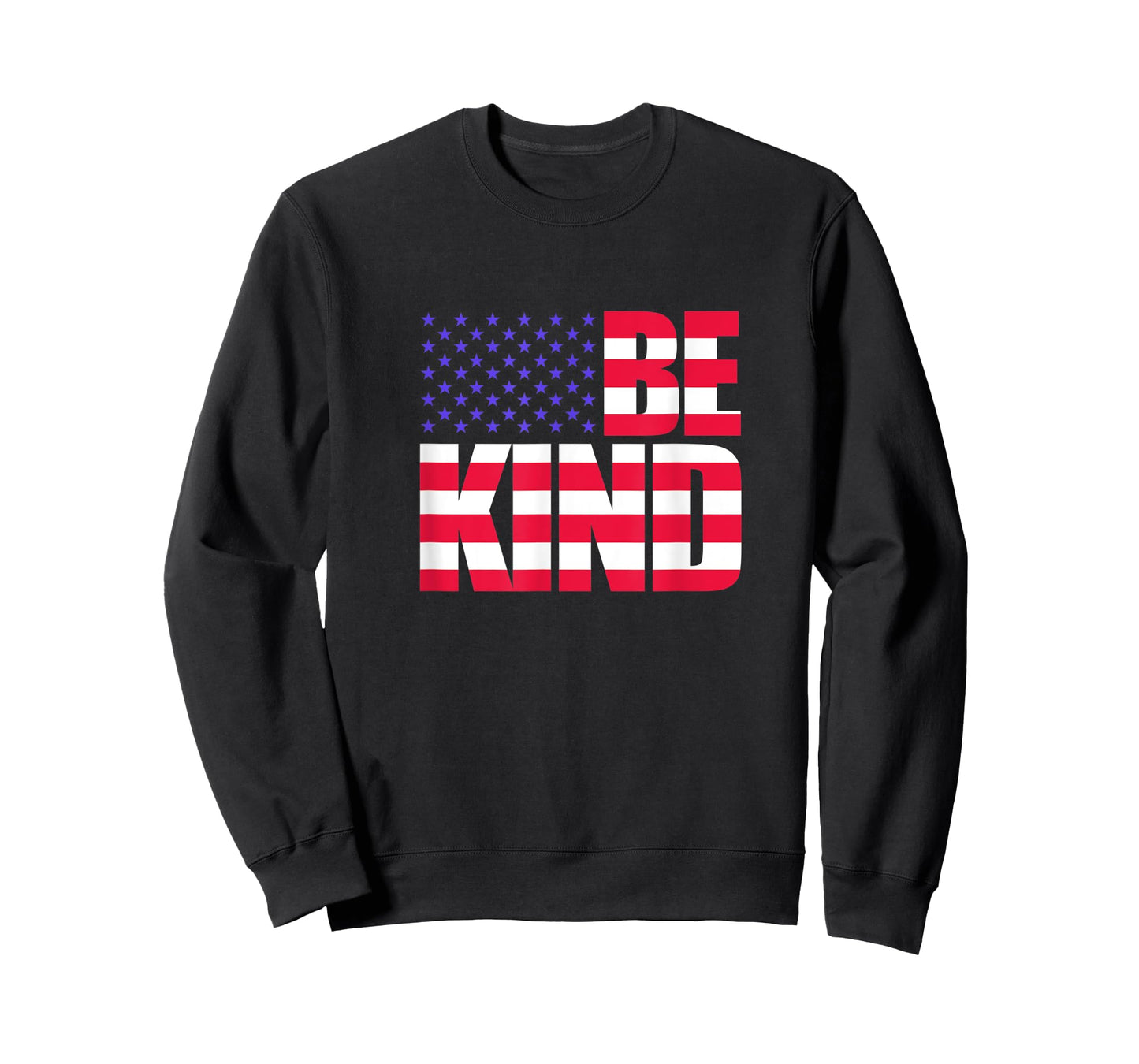 Be Kind 4th of July USA Flag America American T-Shirt