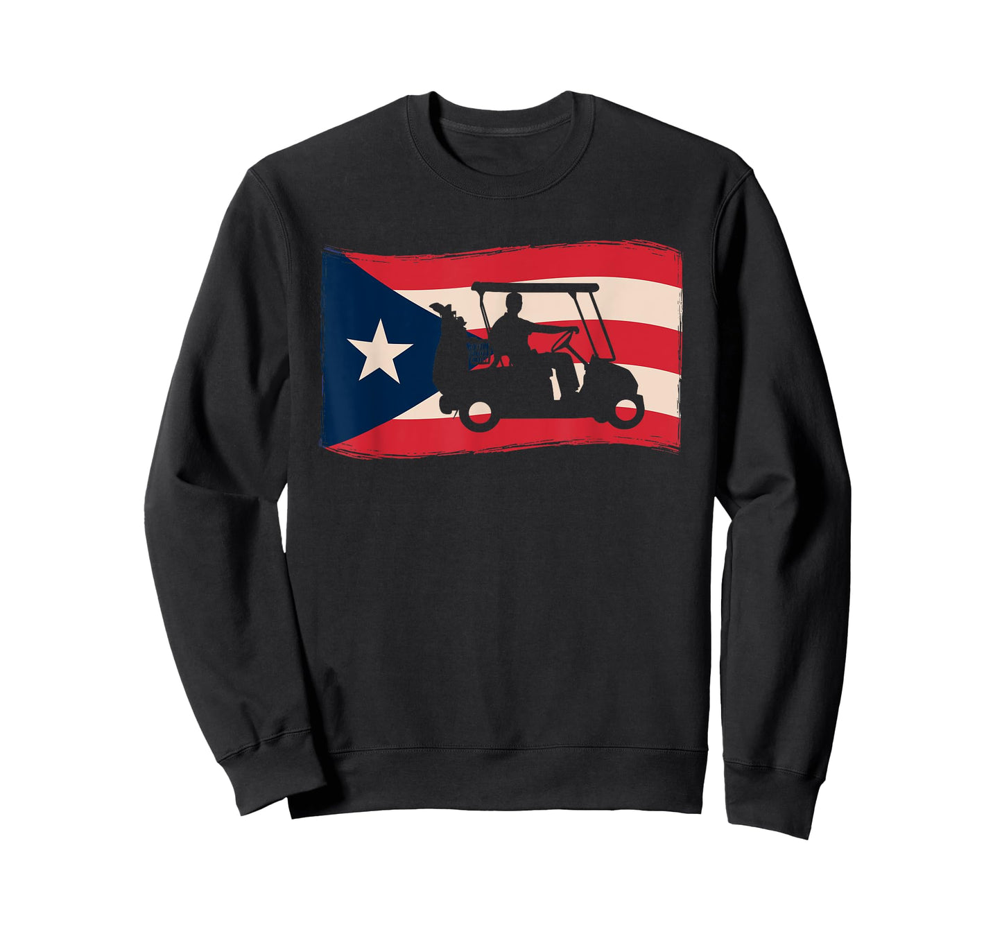 Puerto Rico Golf Cart | puerto rico golf flag T-Shirt