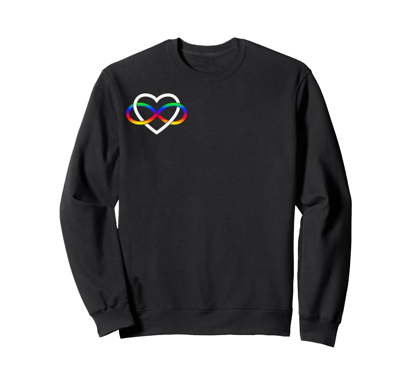 Autism Rainbow Infinity Symbol Autism Infinity Heart Simple T-Shirt