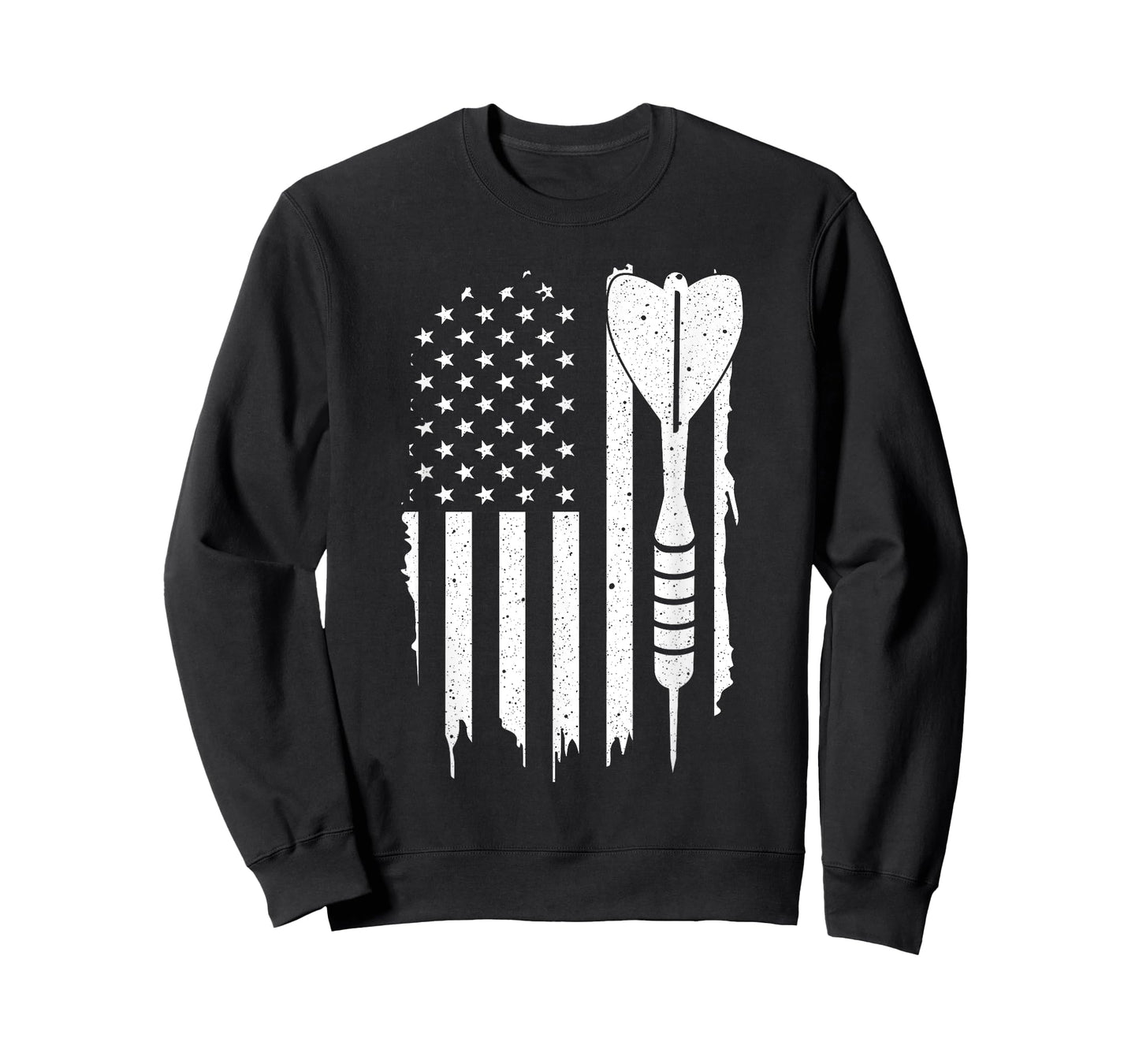 Darts American Flag Funny Darts Gift For Men Women Patriot T-Shirt