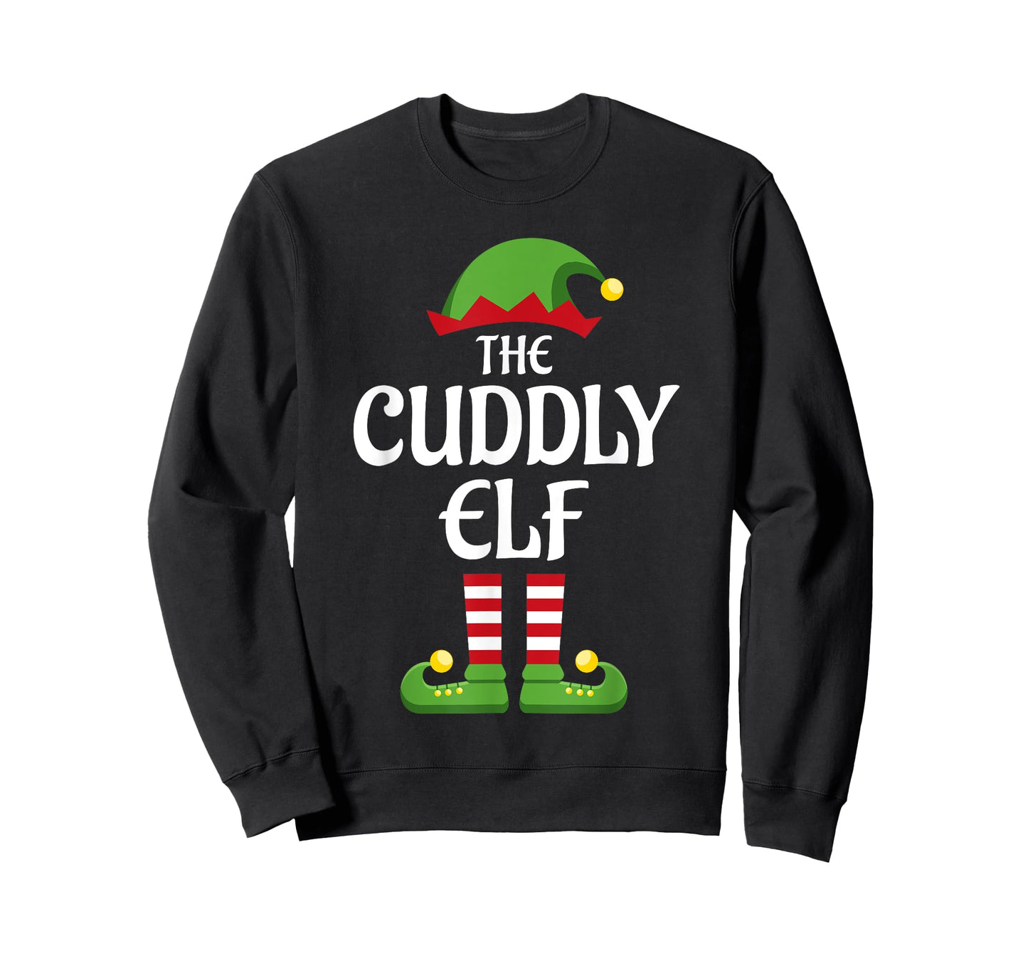 Cuddly Elf Family Matching Group Christmas T-Shirt