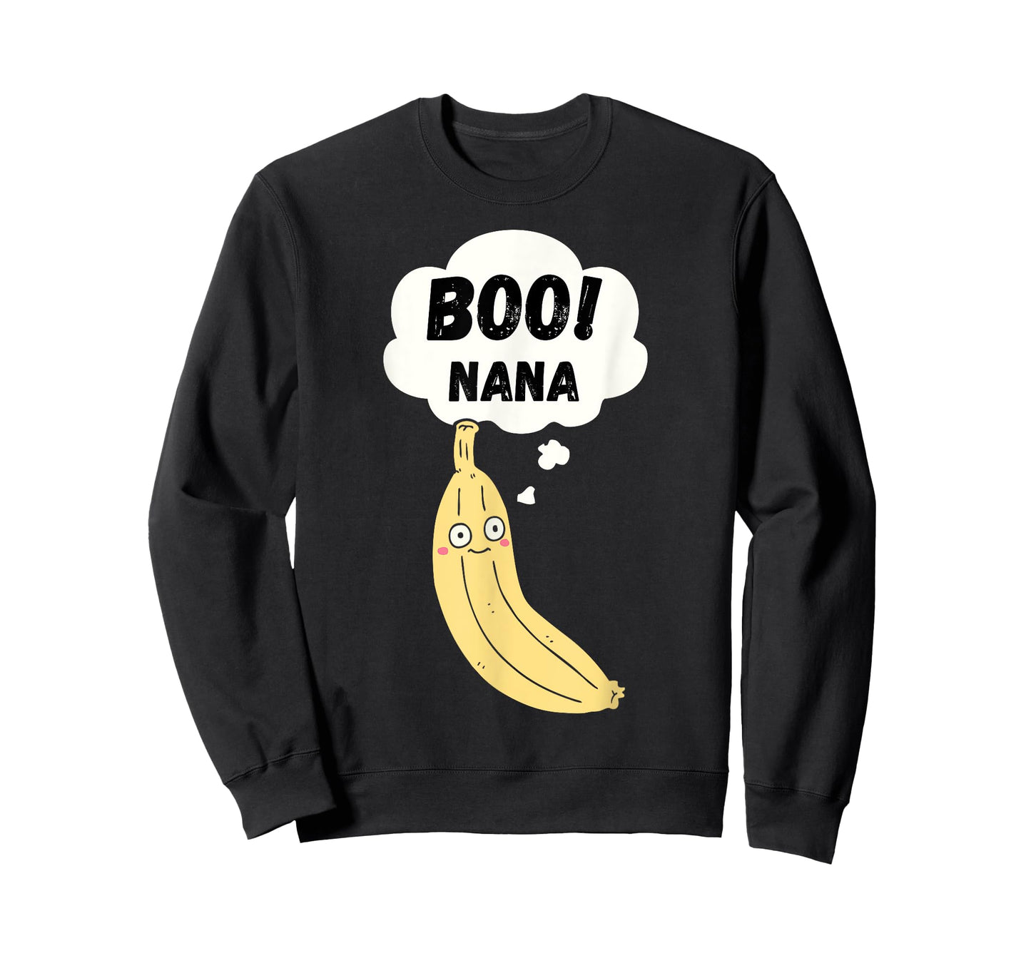Boonana Boo-Nana Funny Halloween Costume Ghost Banana Puns T-Shirt