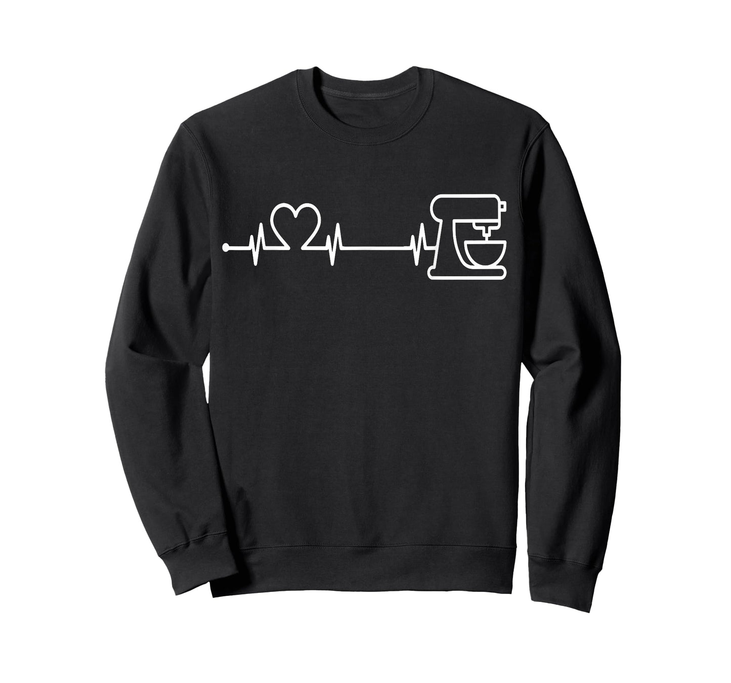 Baking Heartbeat Shirt Bakery Pastry Baker Baking Lover T-Shirt