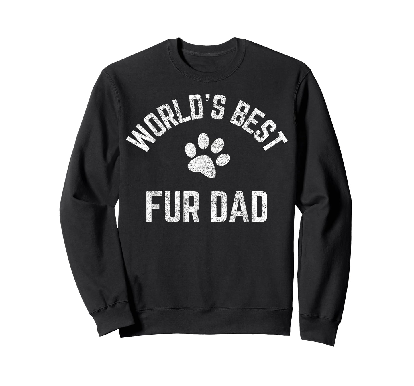 Best Fur Dad Ever Vintage Retro Dog and Cat Daddy T-Shirt