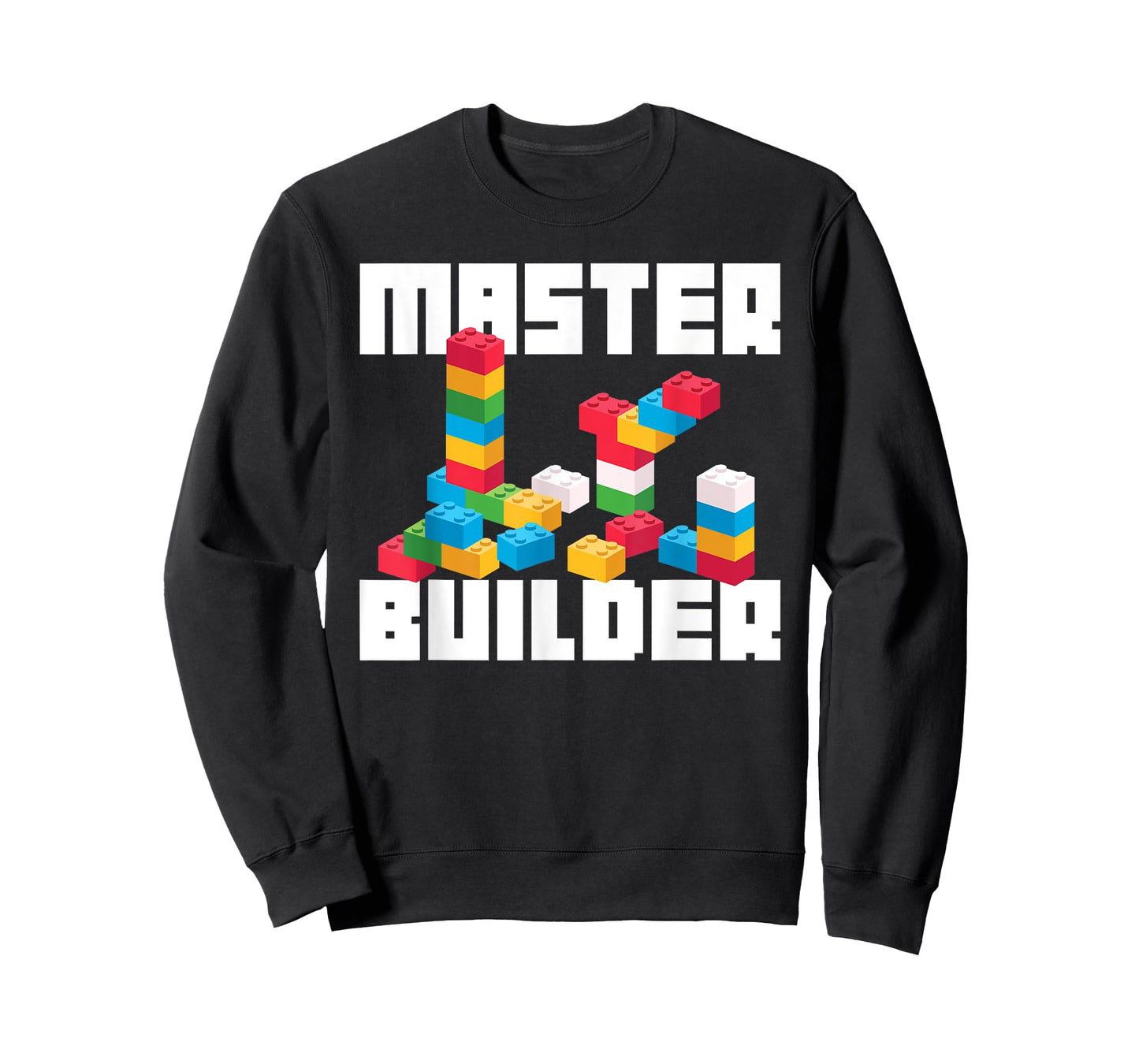 Cool Master Builder Funny Building Blocks Gift Men Women T-Shirt