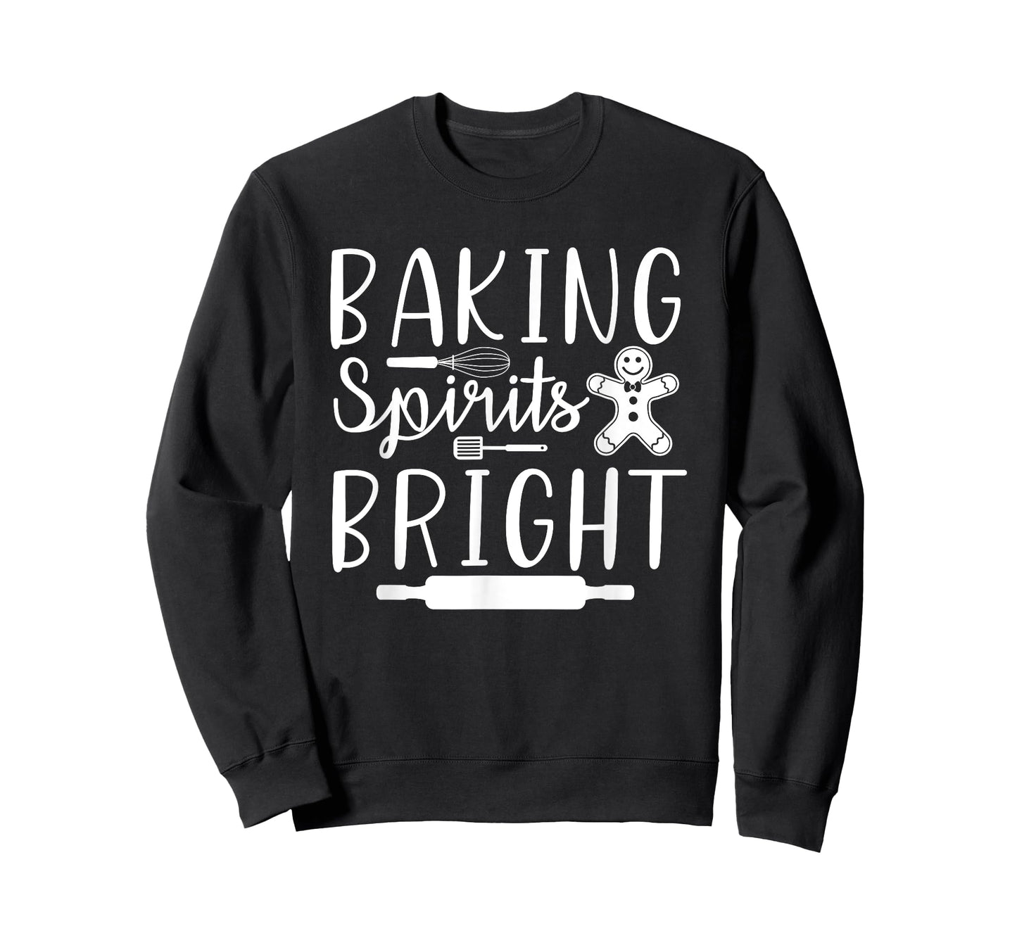 Baking Spirits Bright Holiday Family Matching Christmas T-Shirt