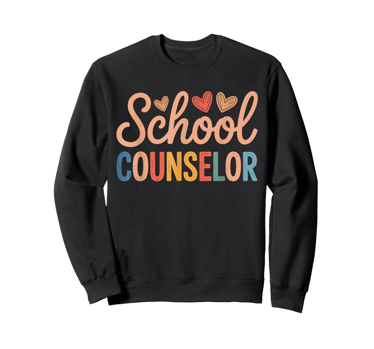 School Counselor Appreciation Back to School Heart Design T-Shirt