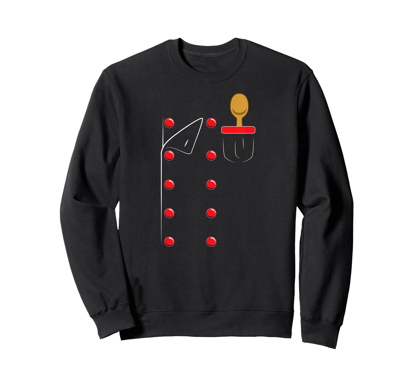 Chef Uniform Jacket Faux Cook Cooking T-Shirt