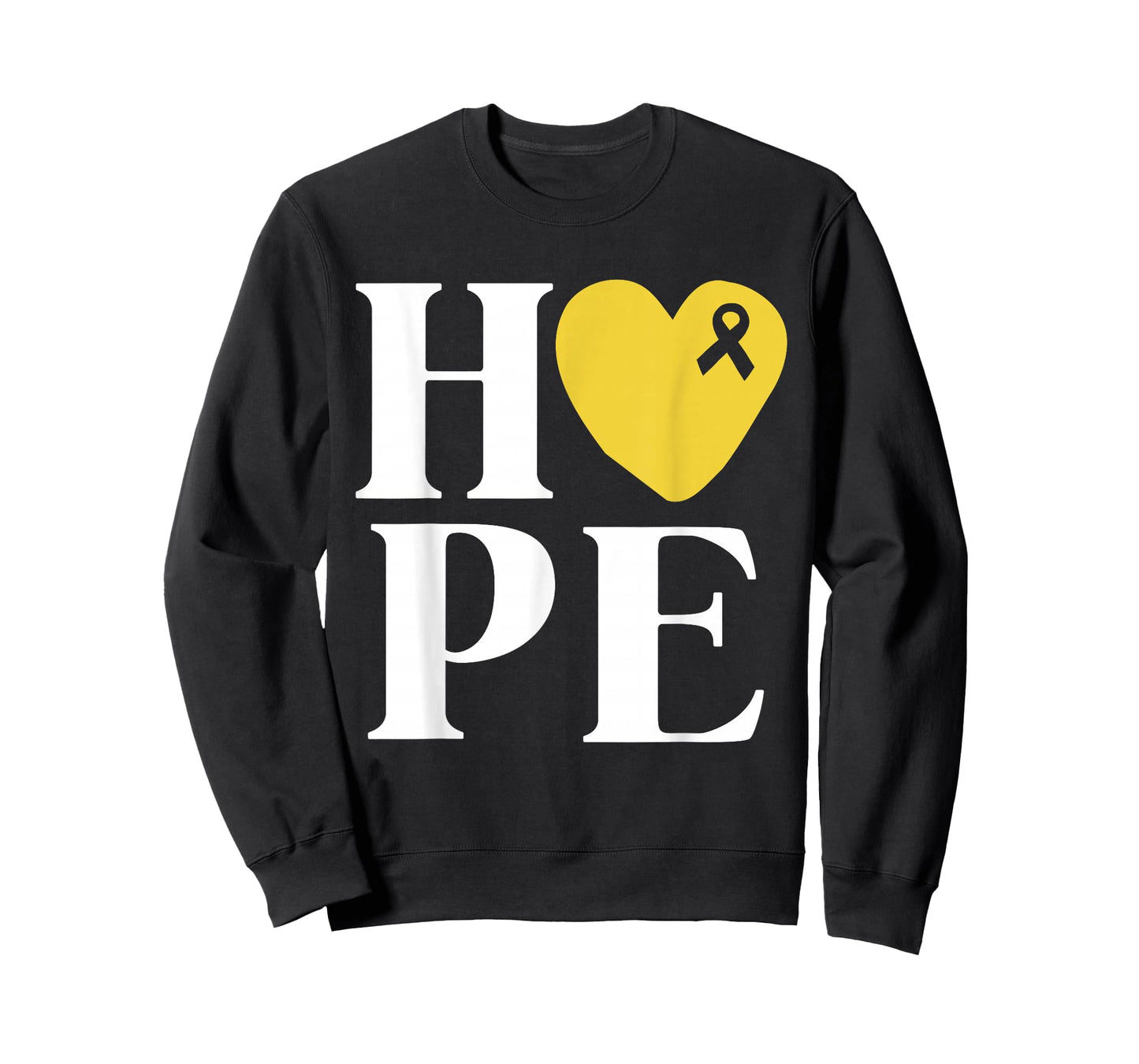 Childhood Cancer Fighter Shirts Hope Gold Ribbon Awareness T-Shirt