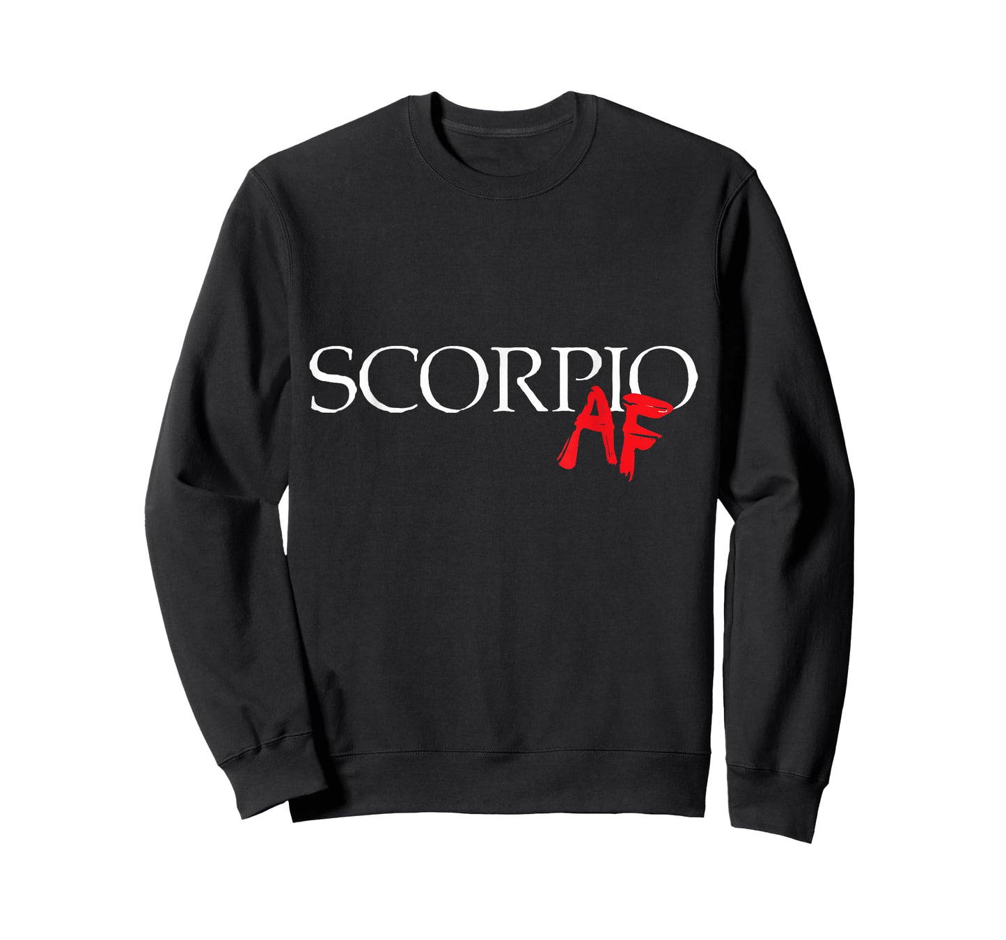 Scorpio AF Zodiac Star Sign Astrology Minimalist T-Shirt