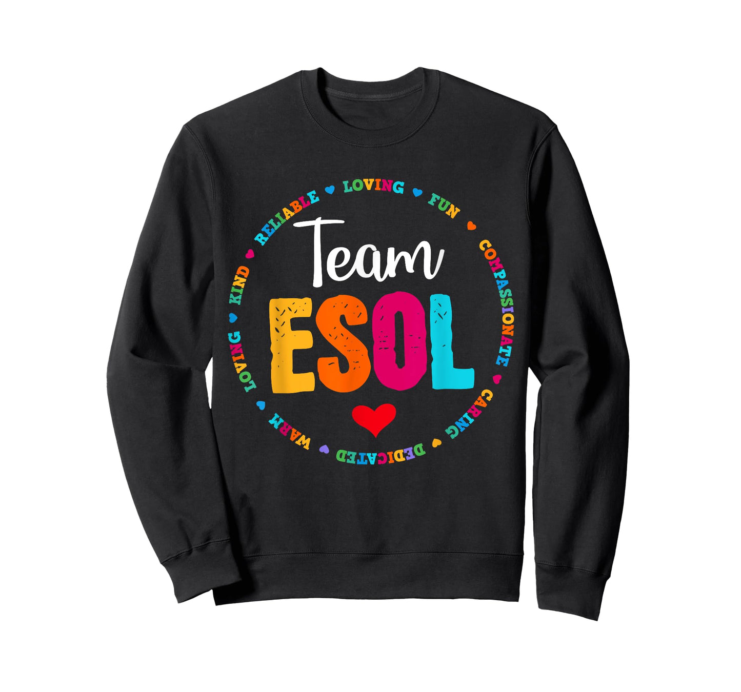 Back to school Teachers Crew Students - Team ESOL Teacher T-Shirt