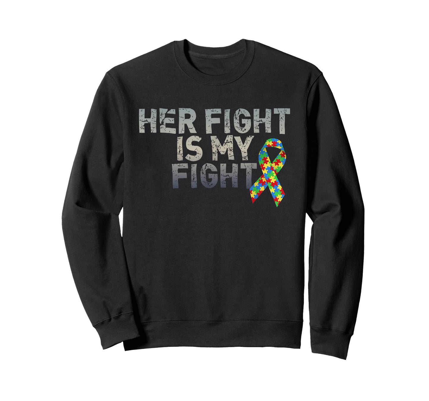 Autism Awareness Shirts For Daughter Her Fight Is My Fight T-Shirt