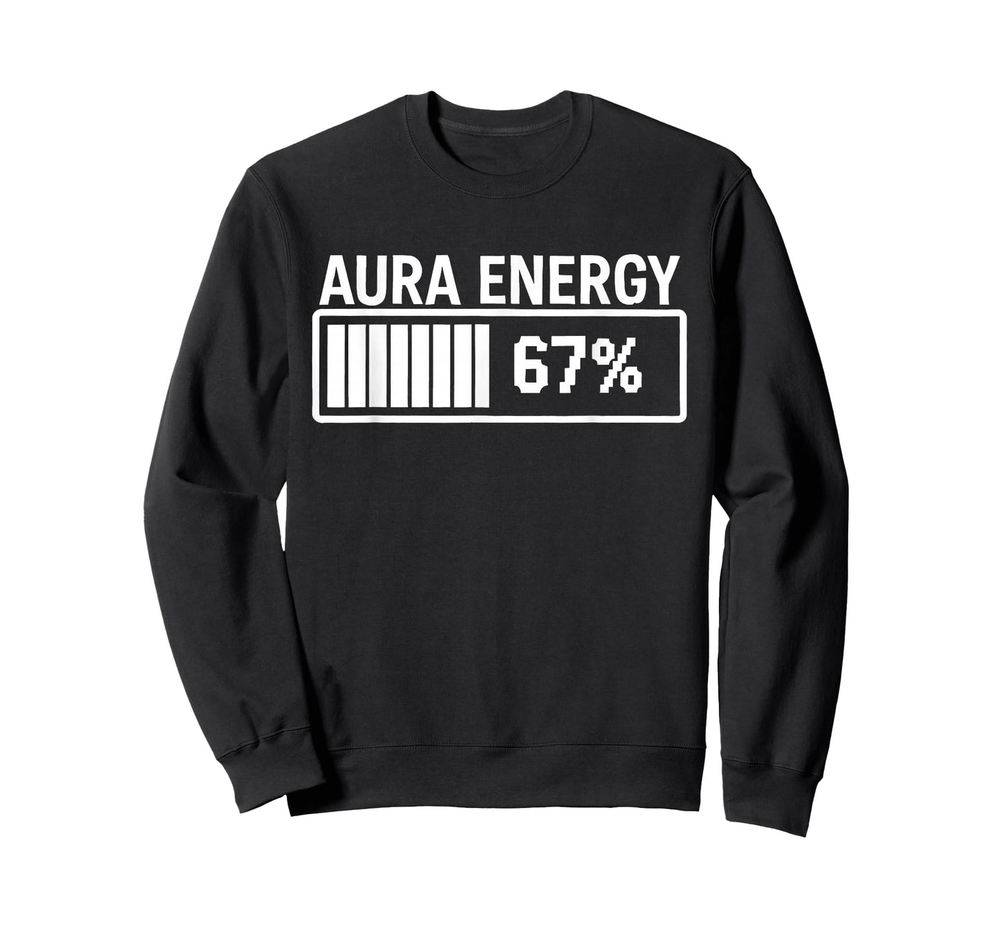 Aura Energy at 67 Funny Six Seven Meme Gen Alpha Slang T-Shirt