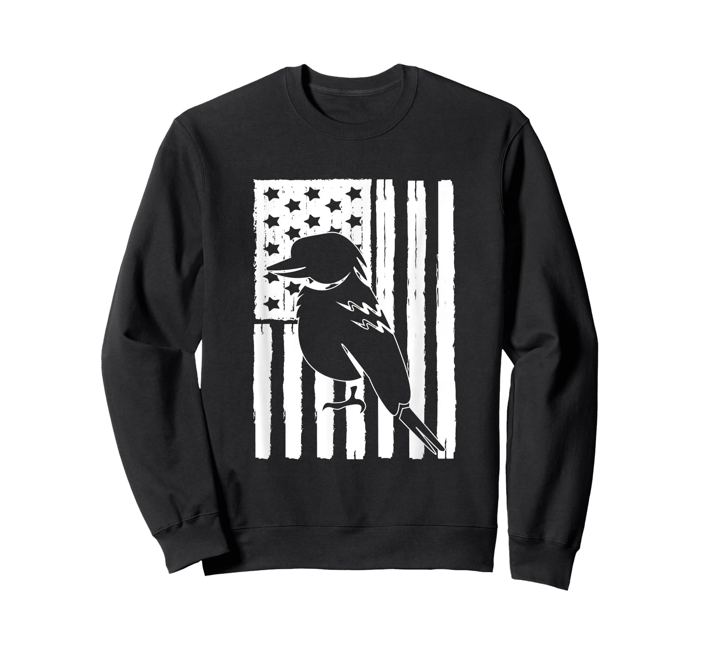 American Flag Kookaburra Theme Idea For Tropical Bird Lovers T-Shirt