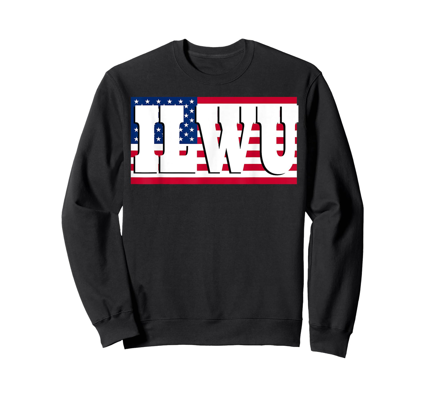 ILWU AMERICAN FLAG Women Men T-Shirt