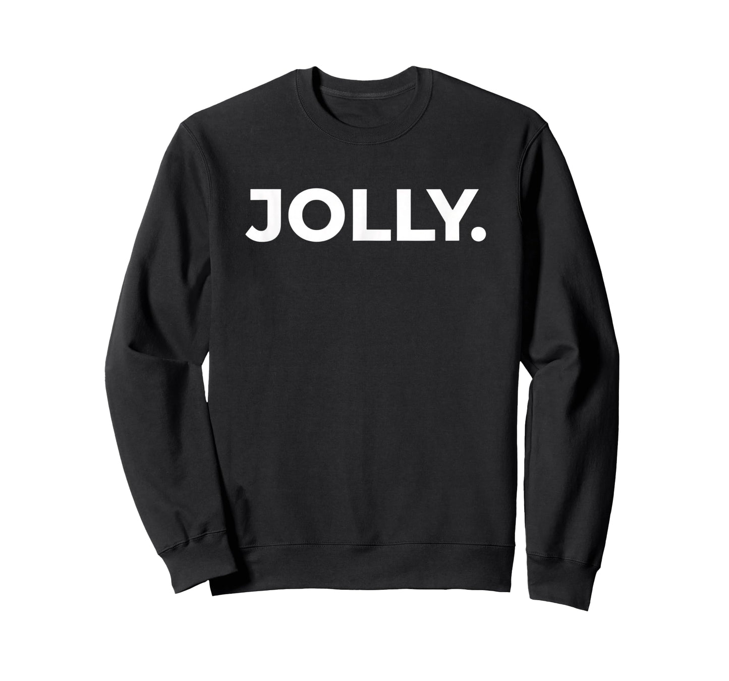 Christmas Jolly. Minimal Bold Holiday Lettering Merry Xmas T-Shirt
