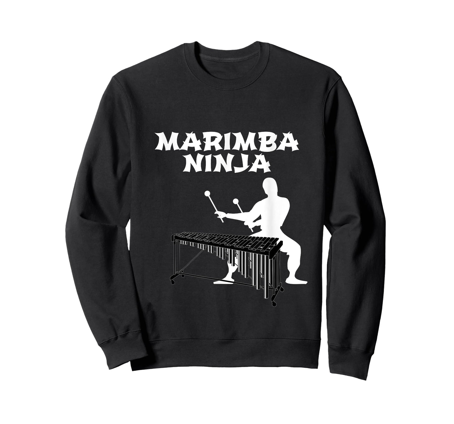 Marimba Ninja Marching Band T-Shirt | Funny Percussion Shirt T-Shirt