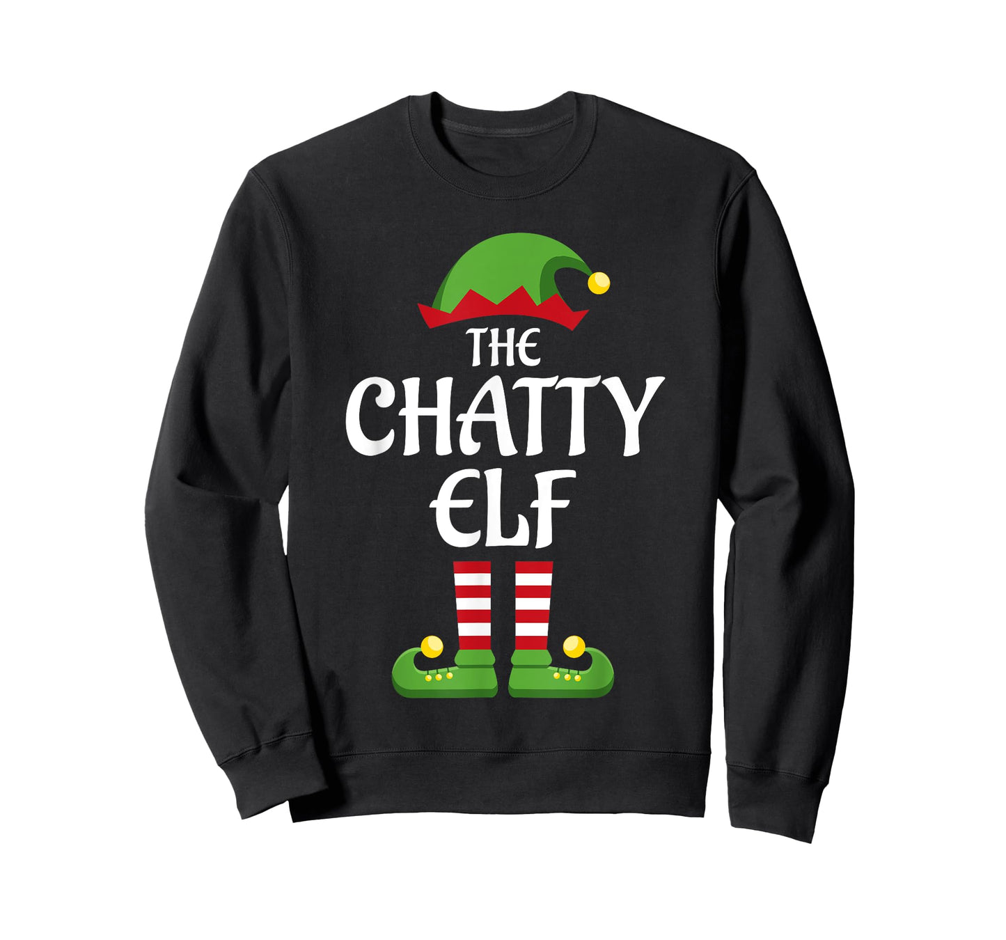 Chatty Elf Family Matching Group Christmas T-Shirt