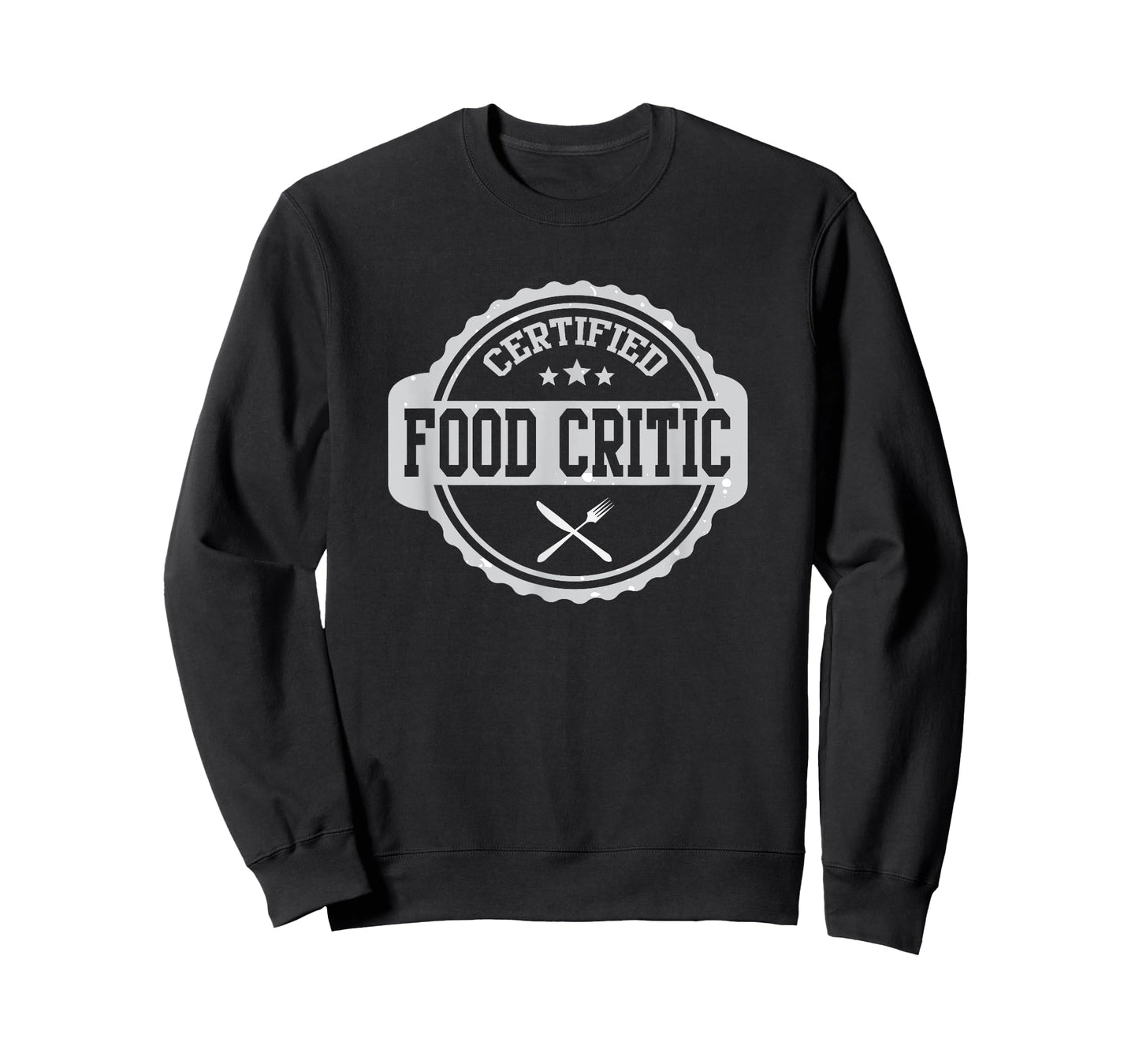 Certified Food Critic Restaurant Reviewer Food Lover T-Shirt T-Shirt