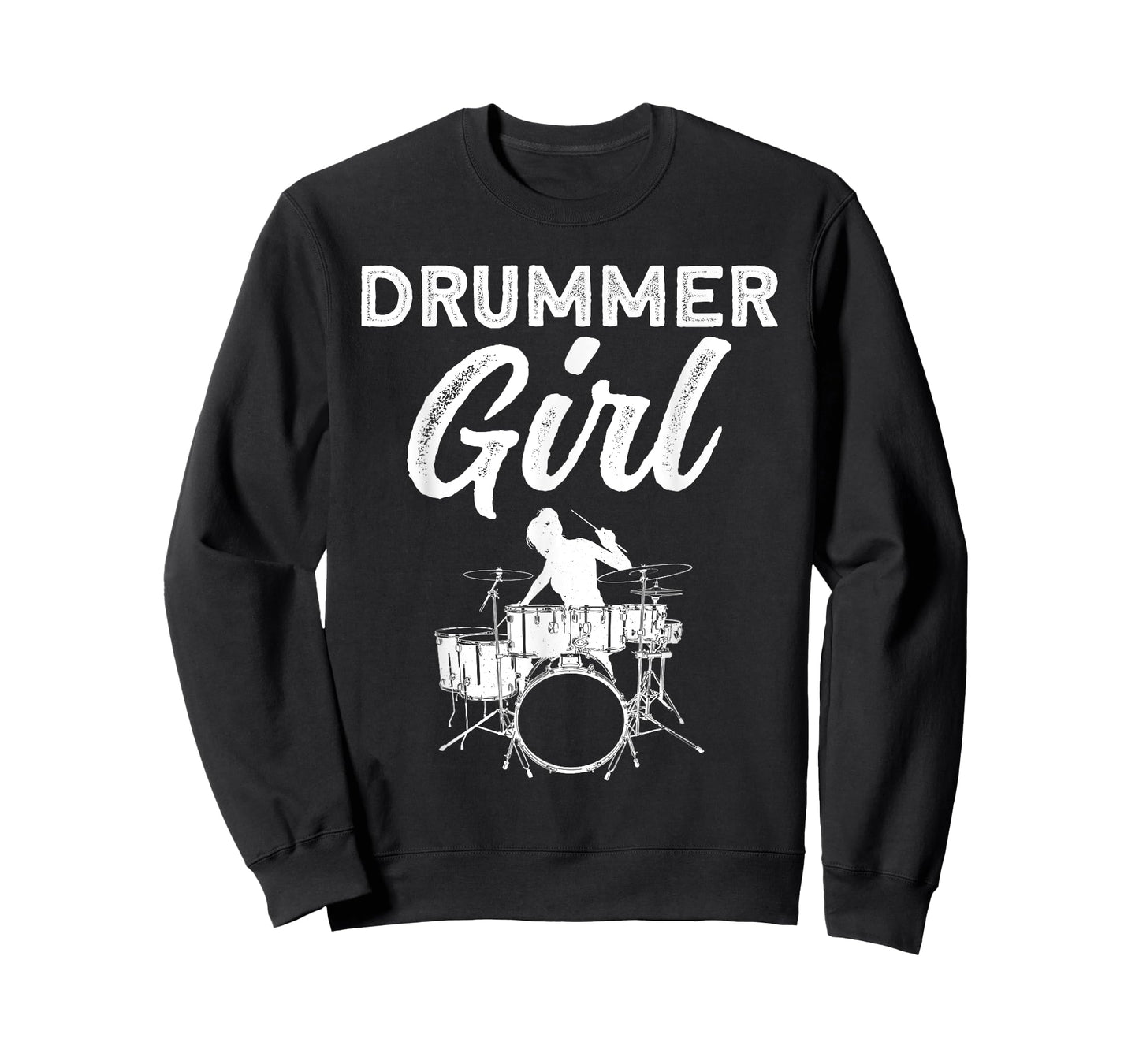 Cool Drummer Gift Drum Player Accessories & Stuff Funny Drummer Design For Girls Women Kids Drumming Lover T-Shirt