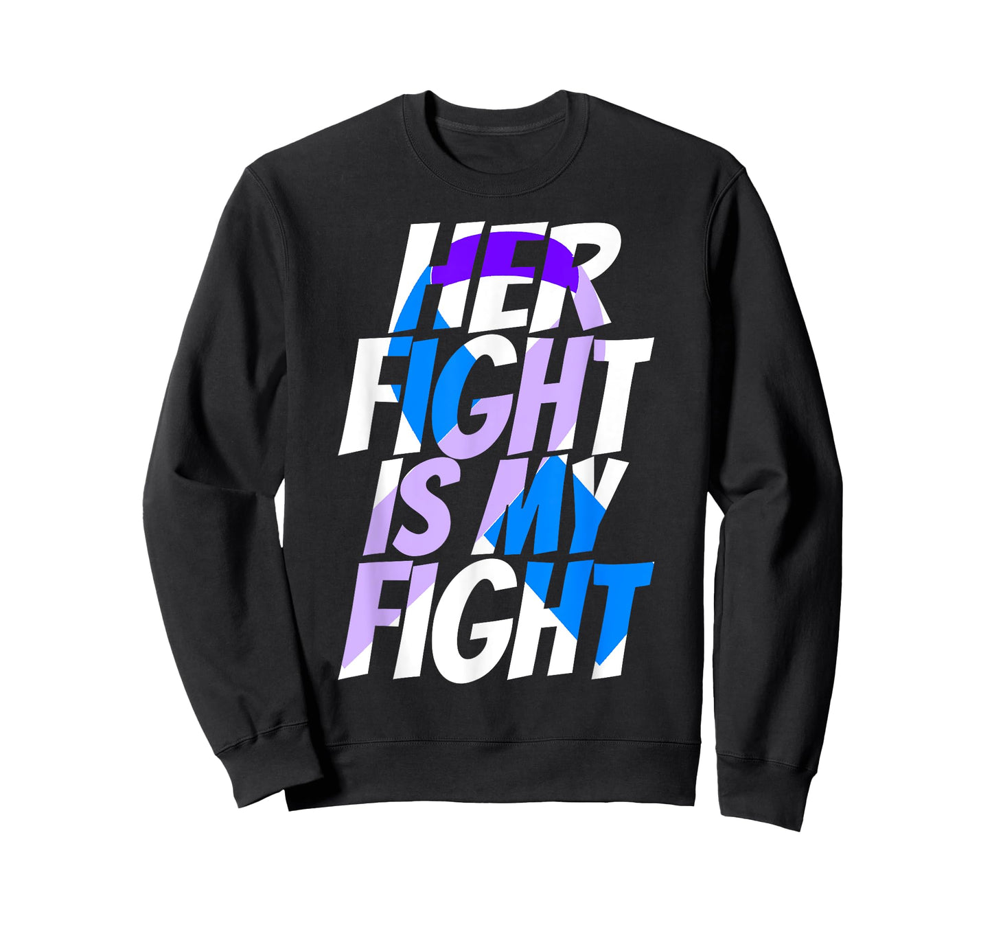 Cute Purple Blue Ribbon Shirt for Her Preeclampsia Awareness T-Shirt