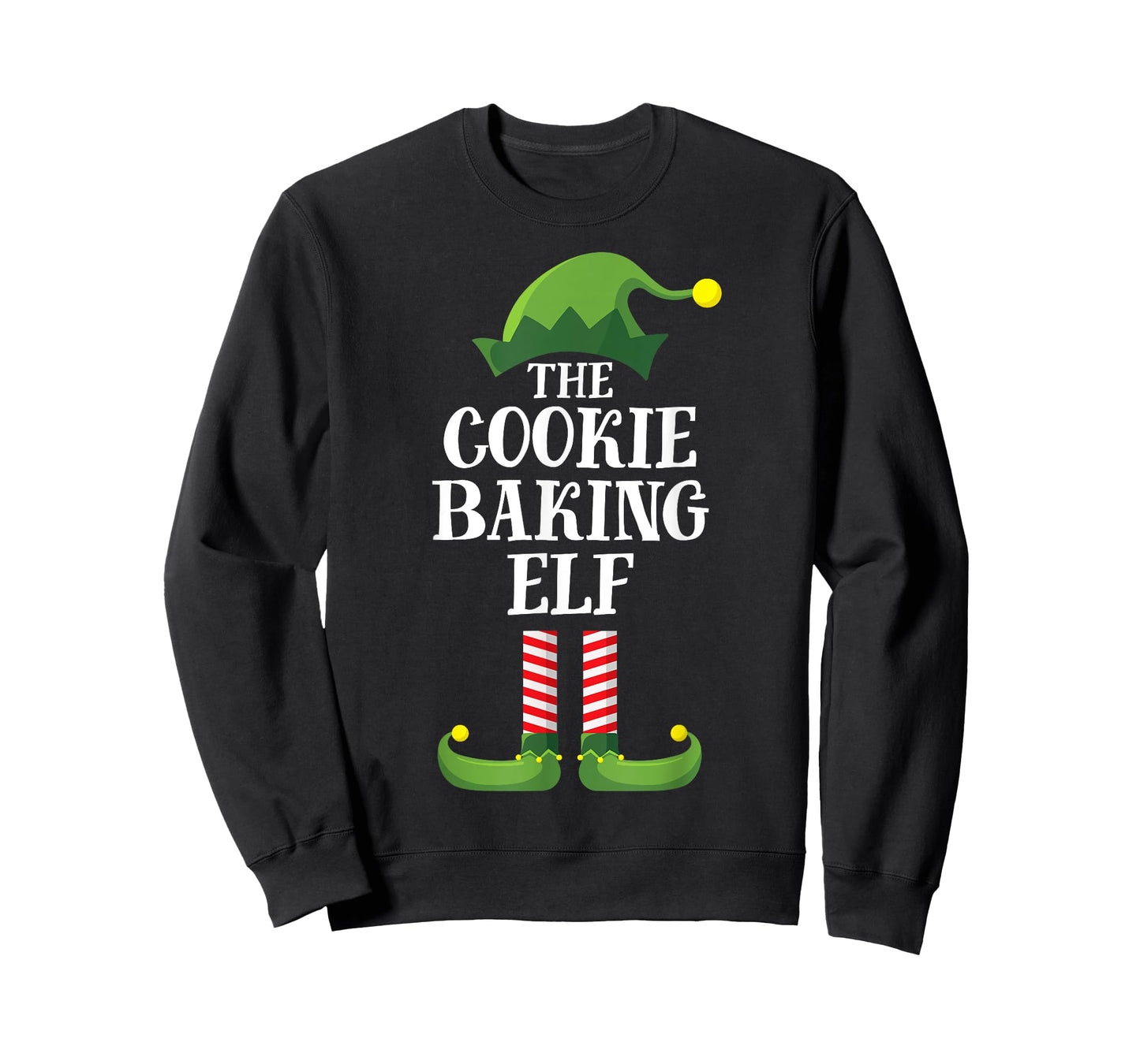 Cookie Baking Elf Matching Family Group Christmas Party PJ T-Shirt