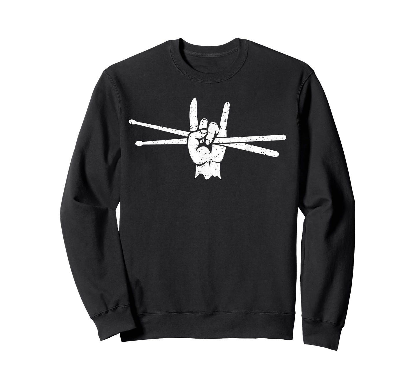 Retro Drum Sticks Art Men Boys Kids Percussion Drum Player T-Shirt