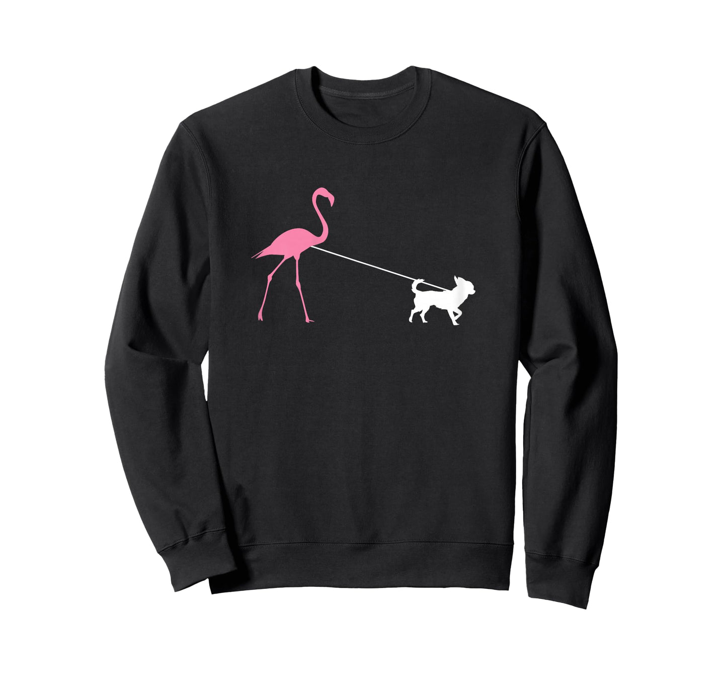 Chihuahua Lover for Dog Mum, Cute Flamingo T-Shirt