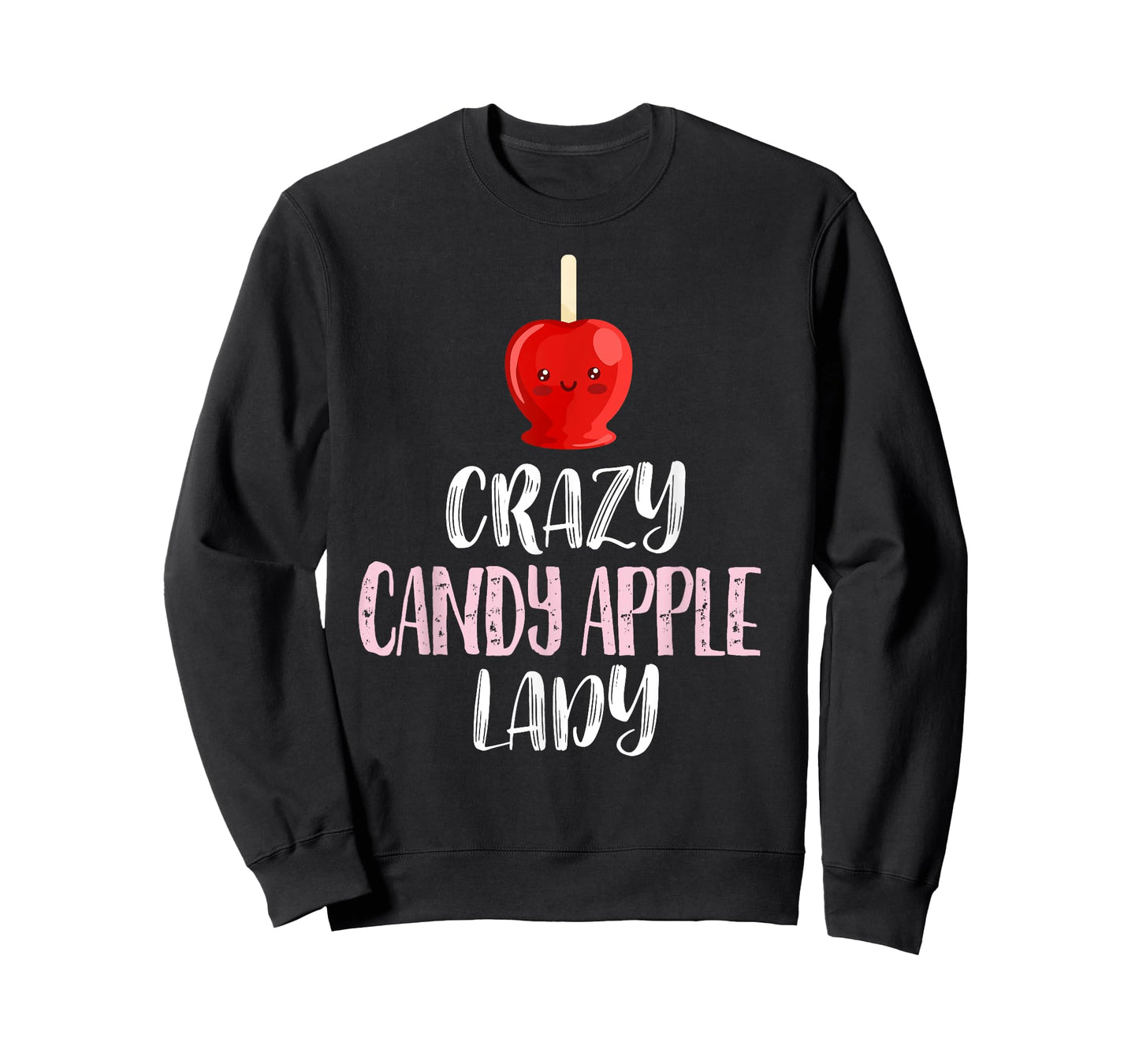 Crazy Candy Apple Lady – Cute Candy Apple Lovers T-Shirt