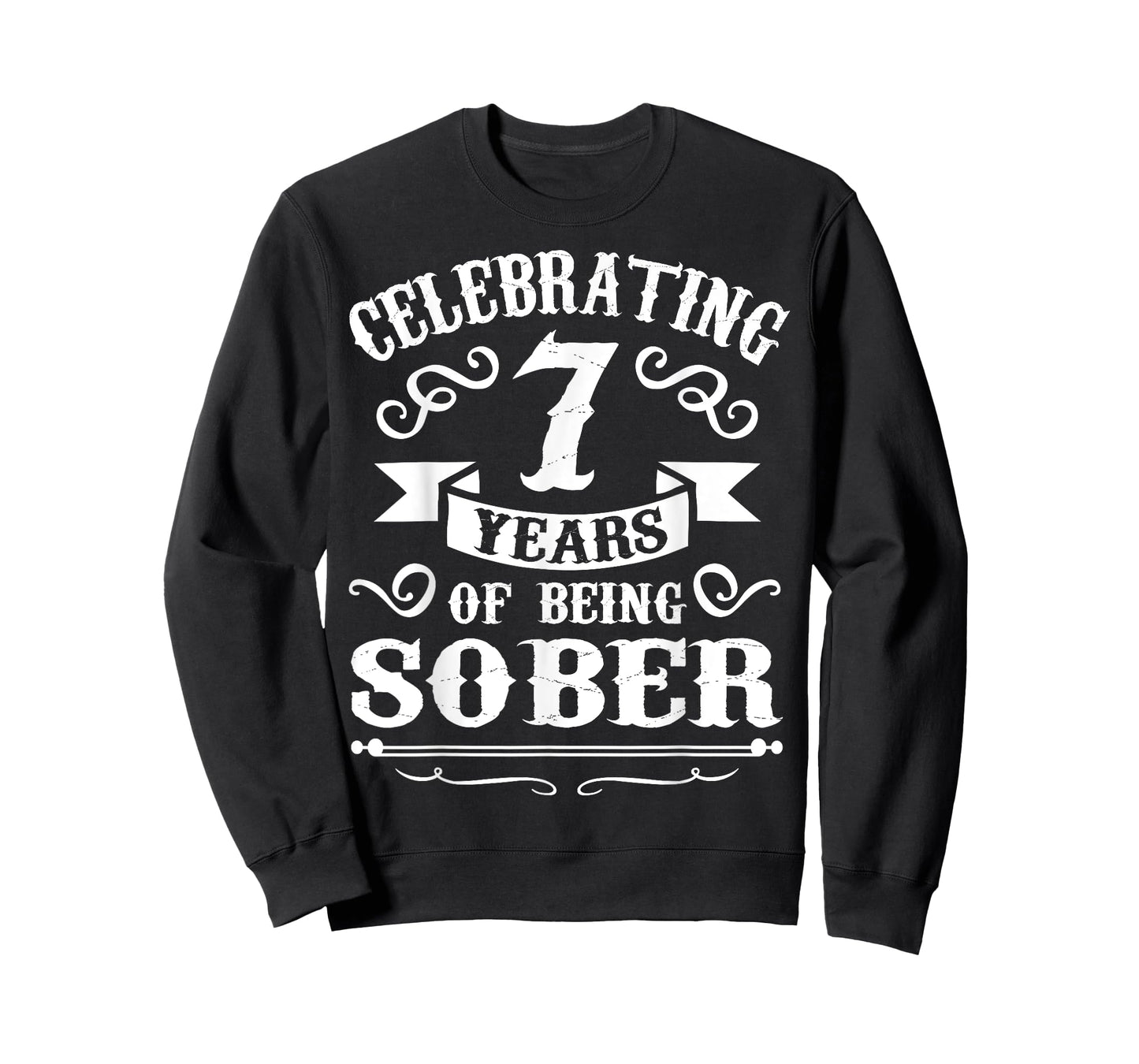 7Years Sober Sobriety Gift T-Shirt