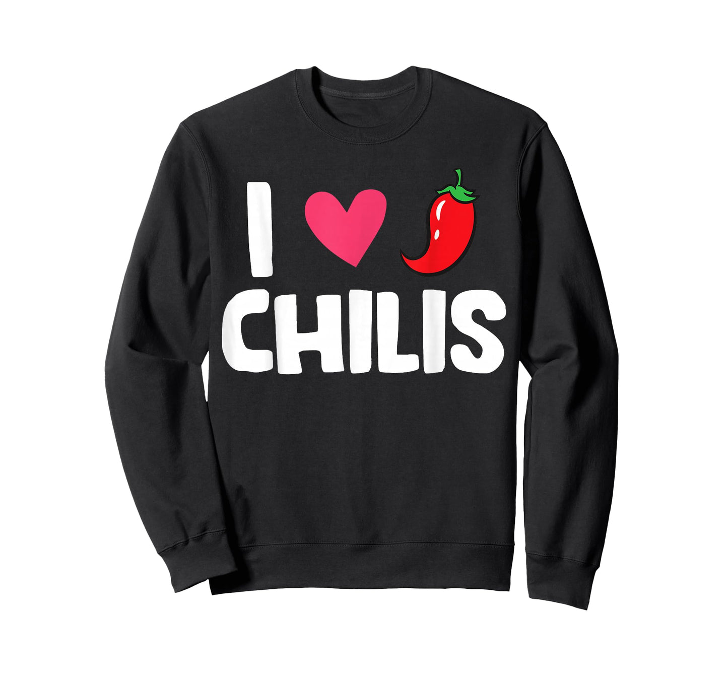 Chili Pepper Hot And Spicy Food Lover I Love Chilis T-Shirt