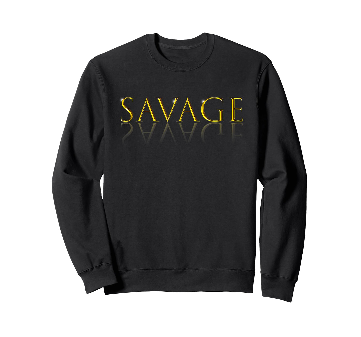 Savage Letter Reflection T-Shirt