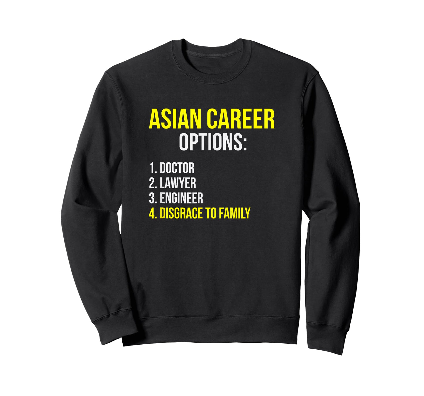 Asian Career Options Student Funny Tiger Parenting T-Shirt T-Shirt