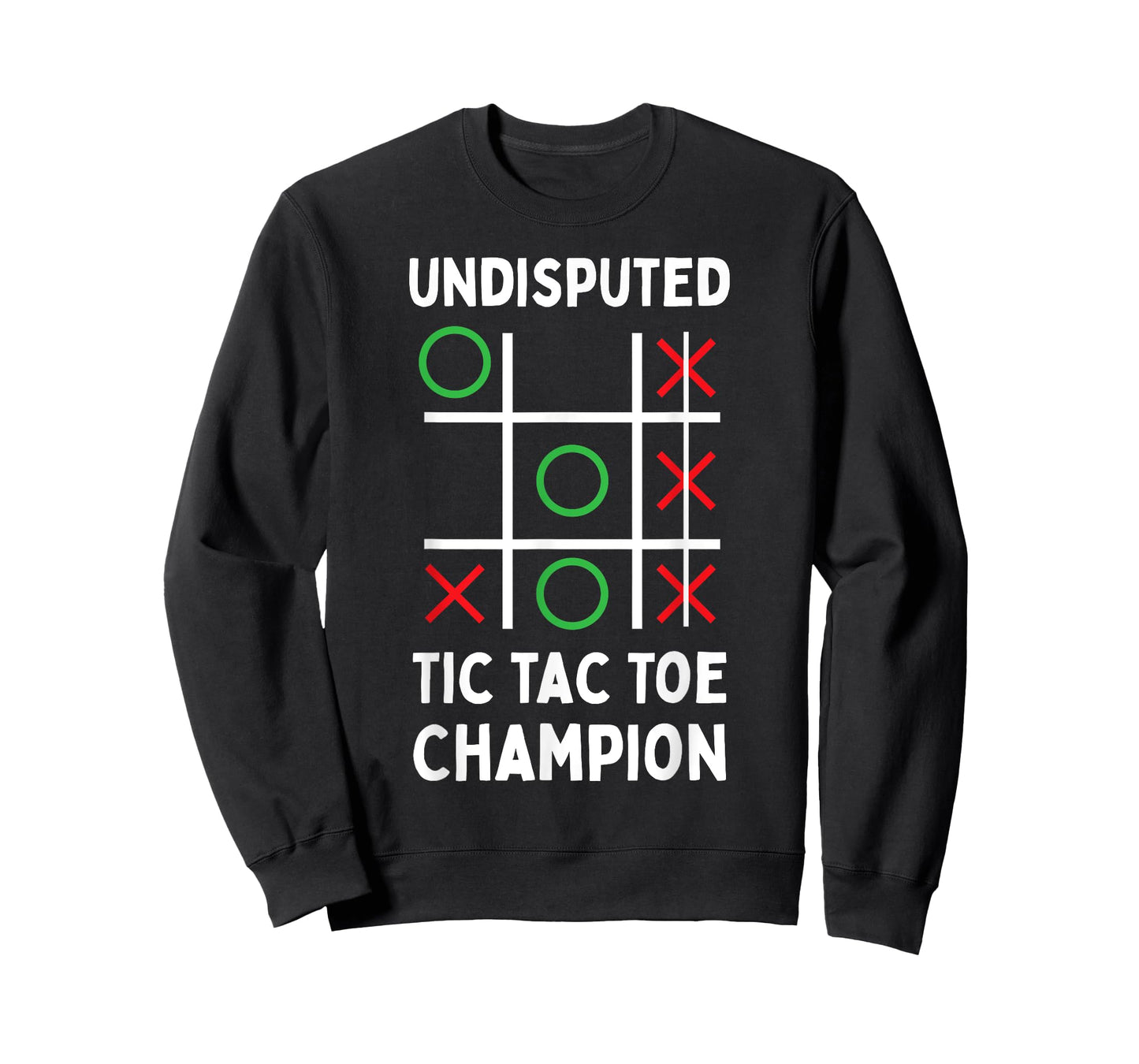Undisputed Tic Tac Toe Champion Funny Thinking Game Gift T-Shirt