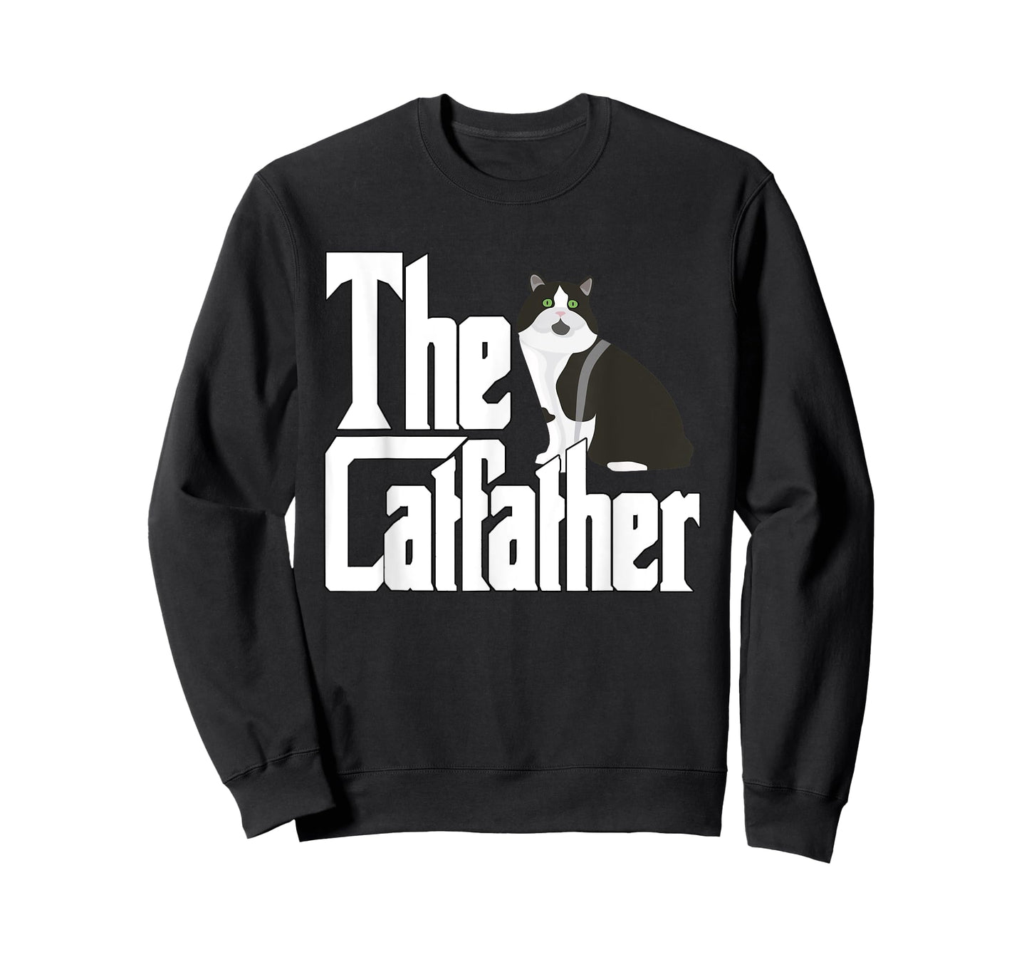 The Catfather Cat Father Mafia Whiskers Male Daddy T-Shirt