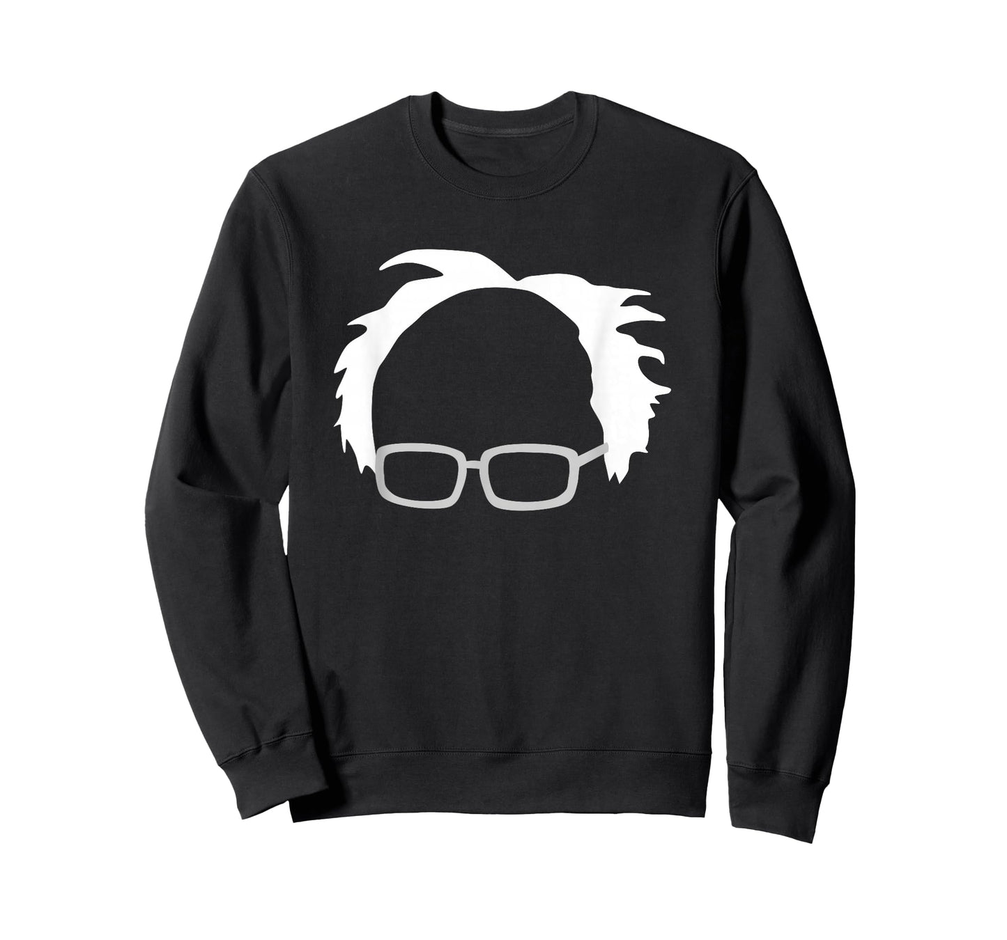 Bernie Sanders Hair and Glasses Bernie 2020 T-Shirt Small
