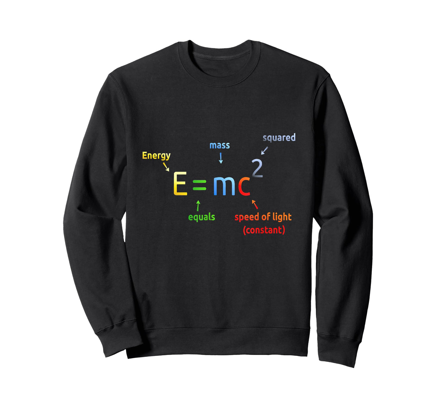 E Equals M C Squared E=MC2 Science Equation T-Shirt