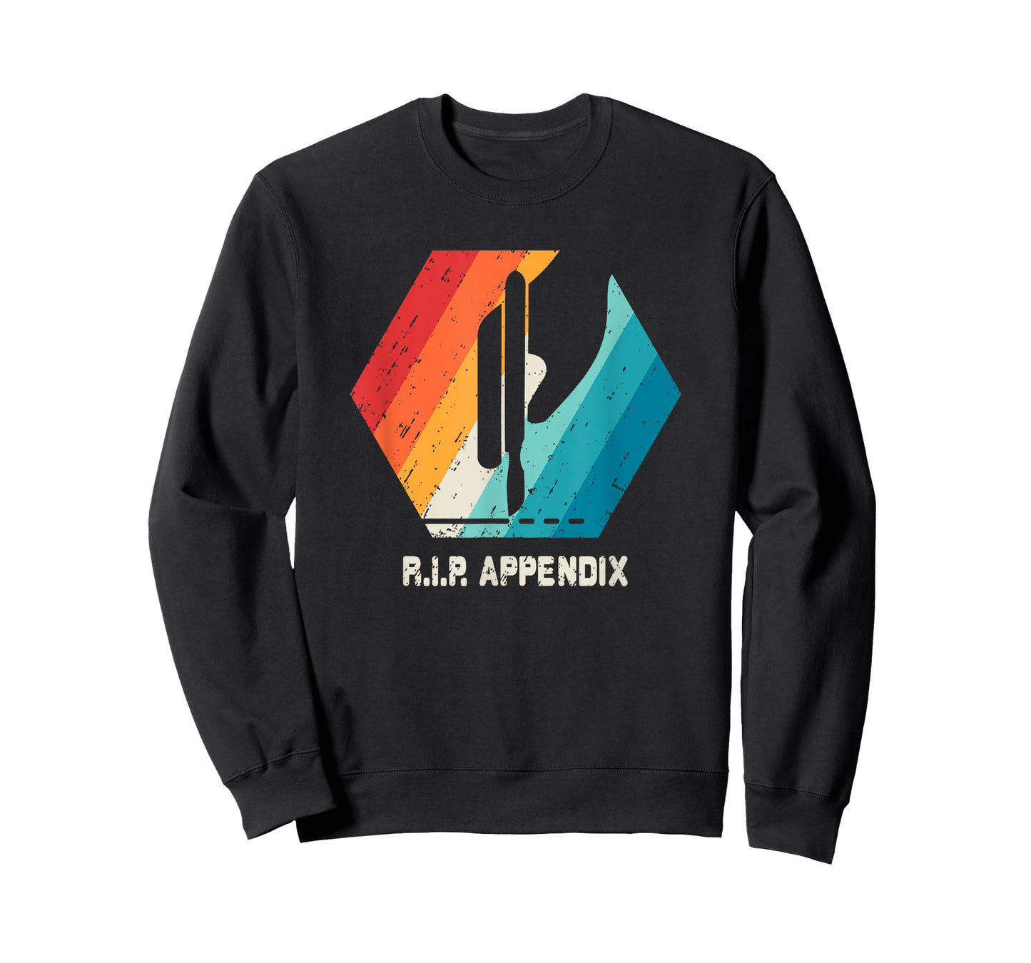 Appendix Surgery T Shirt Removal Appendicitis Retro Gift T-Shirt