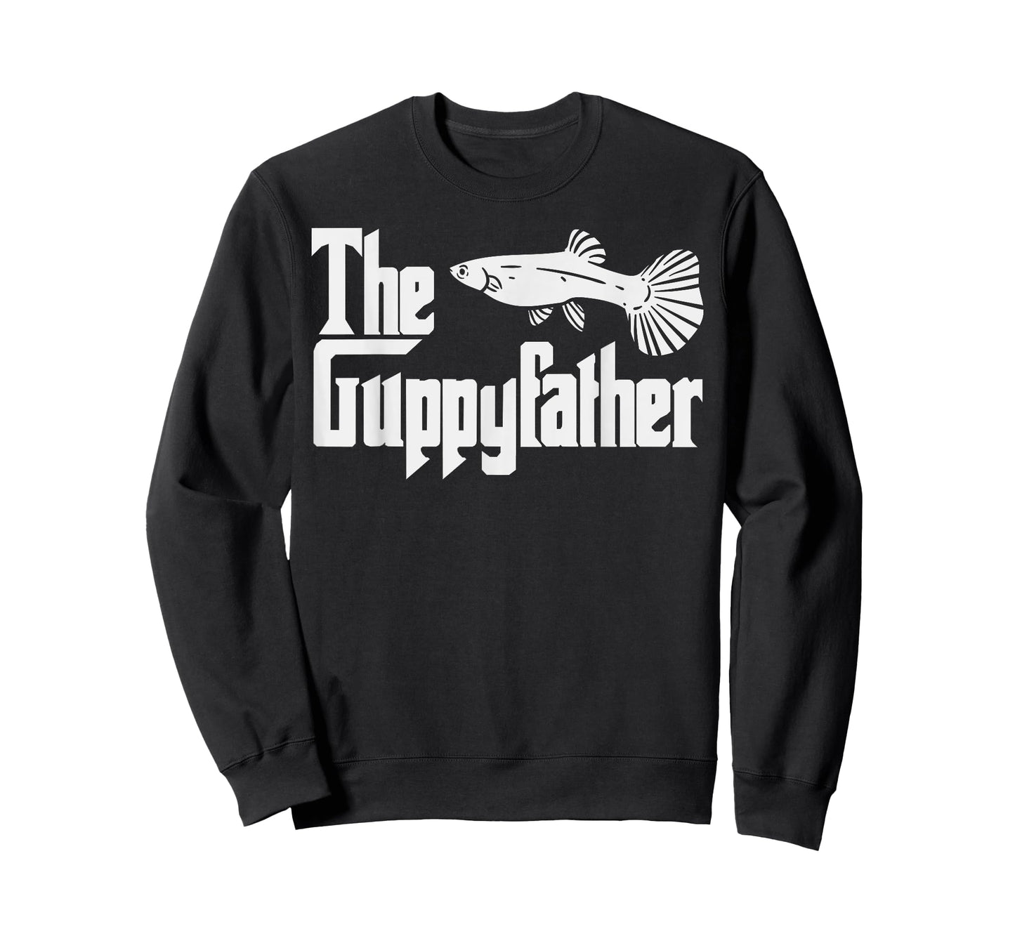 Funny Fathers Day The Guppy-father Fish Aquarium Pet Dad T-Shirt