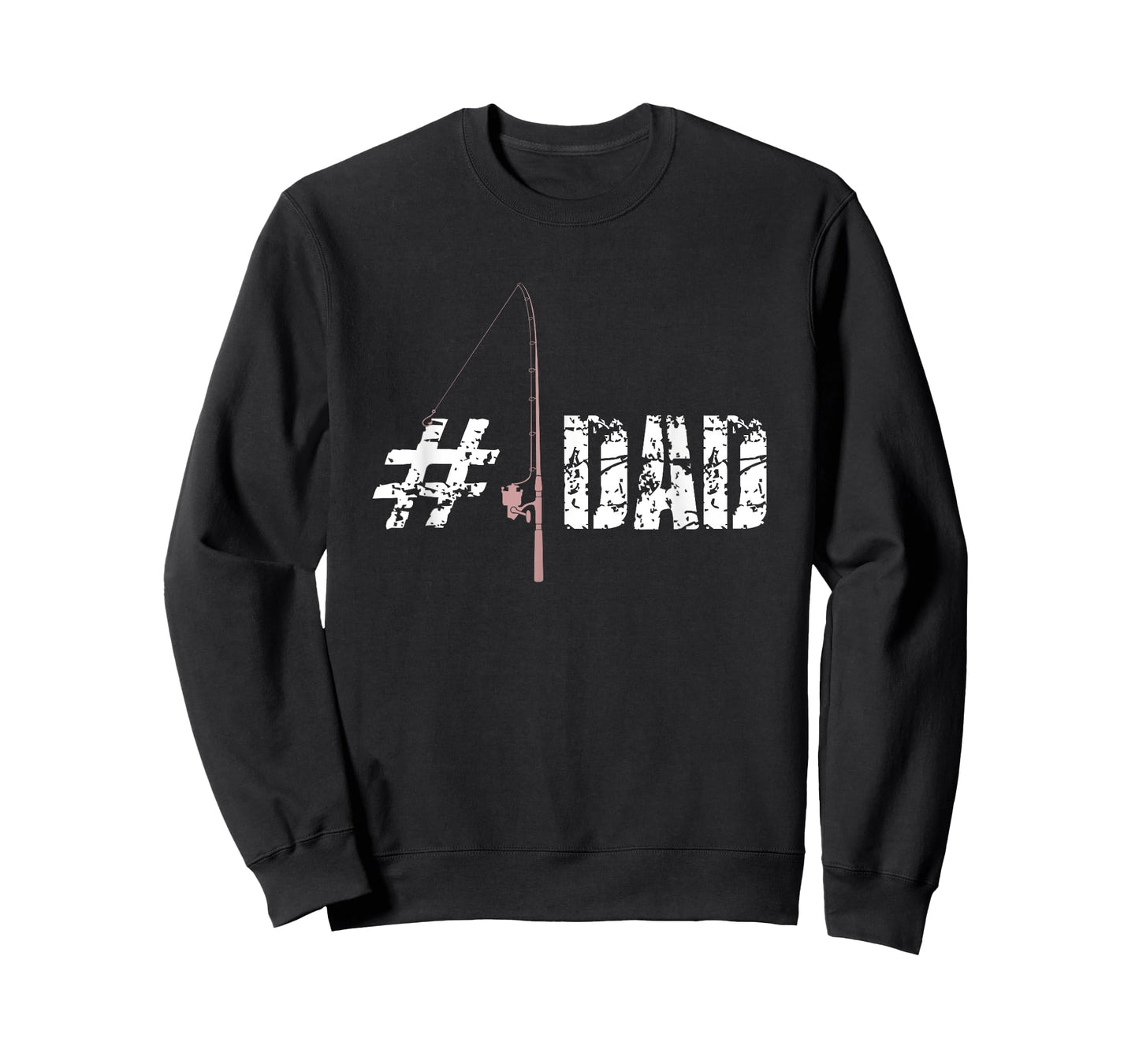 Fishing Dad Number 1 T Shirt Fathers Day Daddy Fish Gift Tee