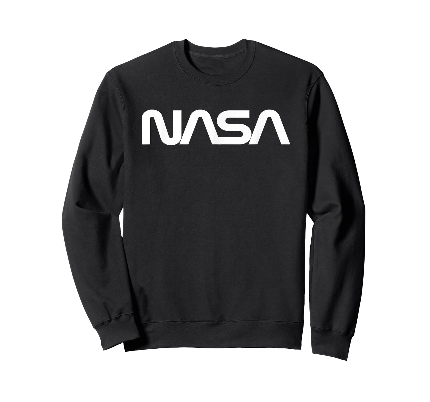 Classic NASA Worm White Logo T-Shirt