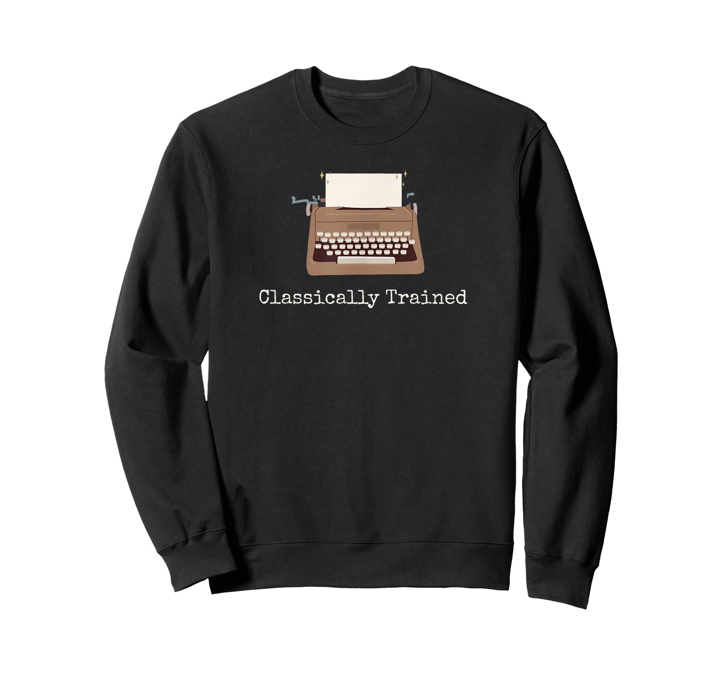 Classically Trained Typewriter Mechanical Analog Old School T-Shirt