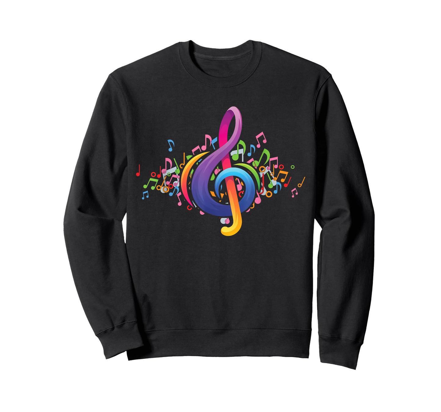 Colorful Music Treble Clef T-Shirt