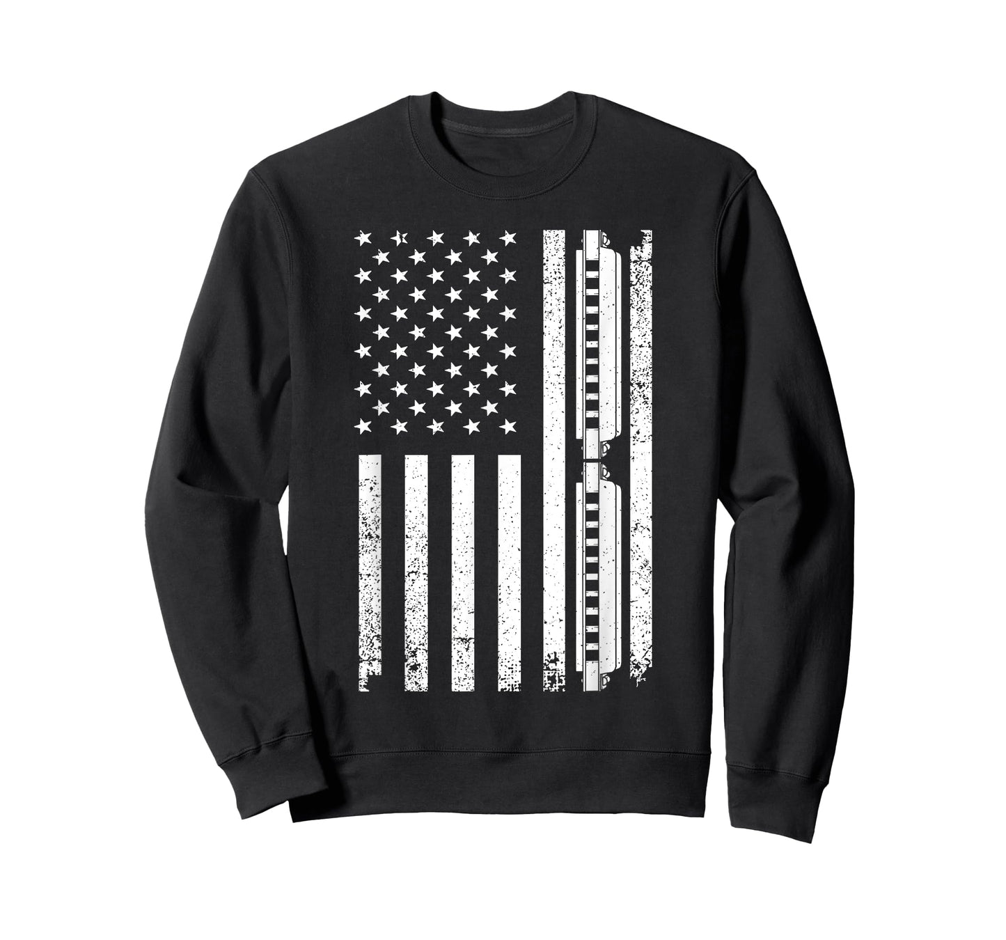 Harmonica Art For Men Women Harmonicist Blues Music Lovers T-Shirt