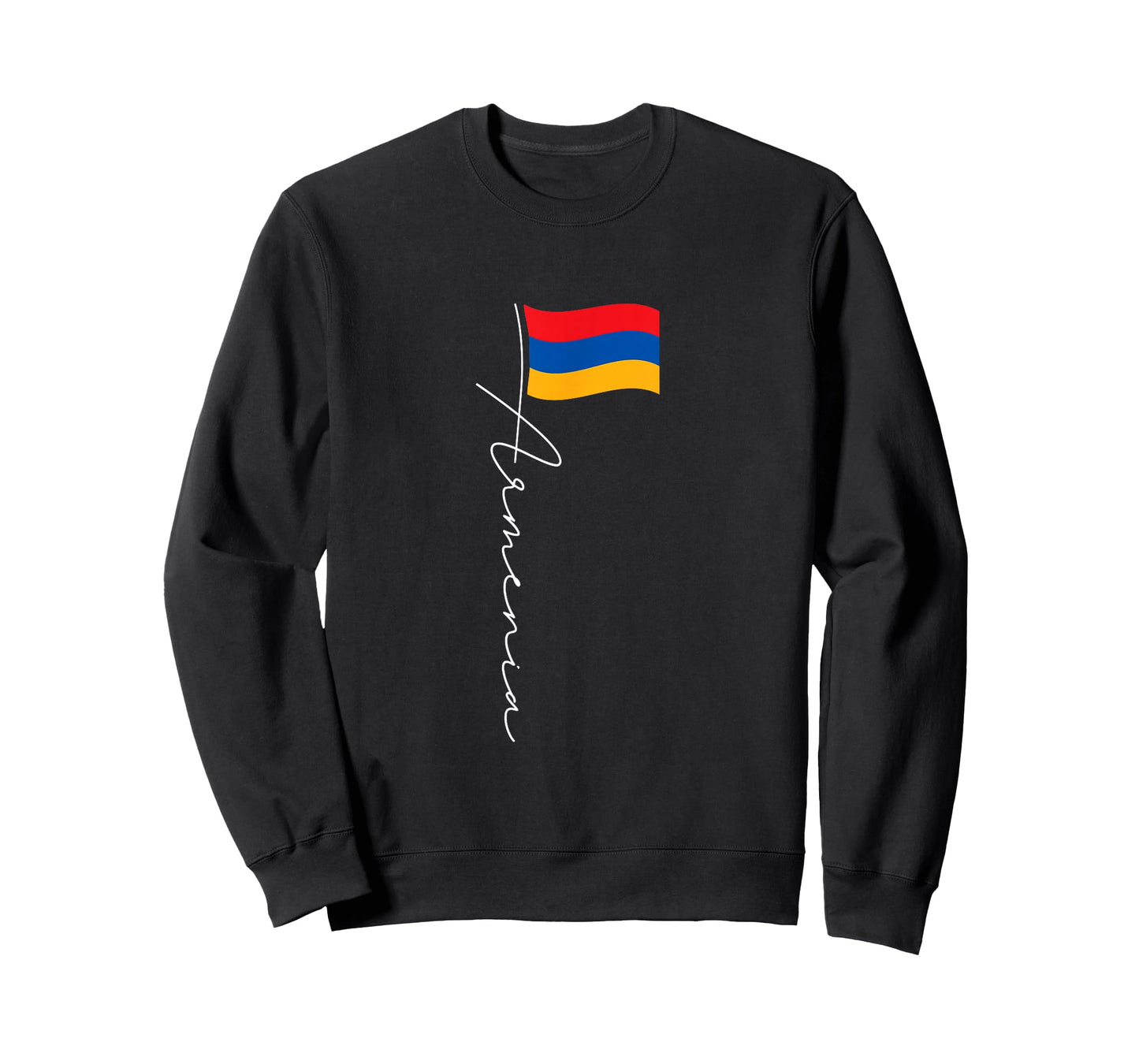 Armenia Signature Flag Pole - Patriotic Armenian Flag T-Shirt