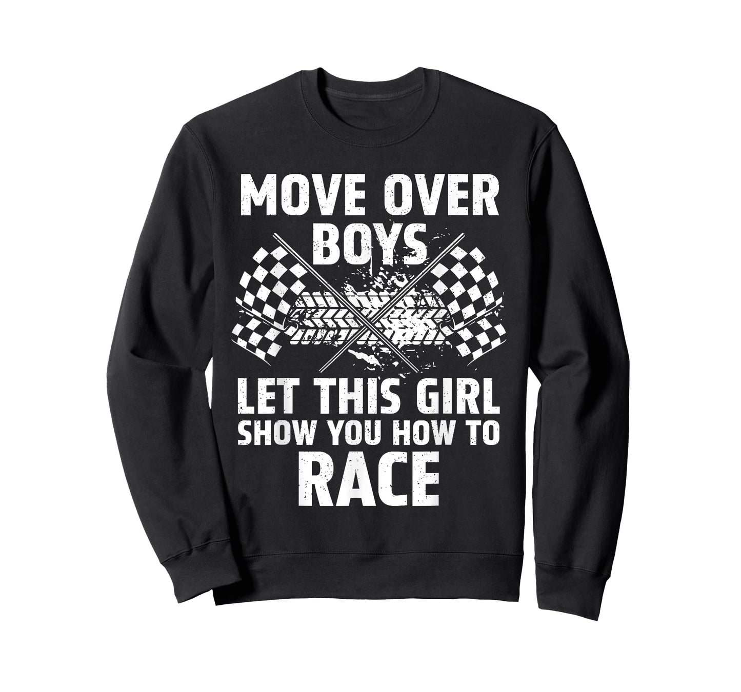 Funny Race Car Driver Art For Girls Women Kids Racing Lover T-Shirt