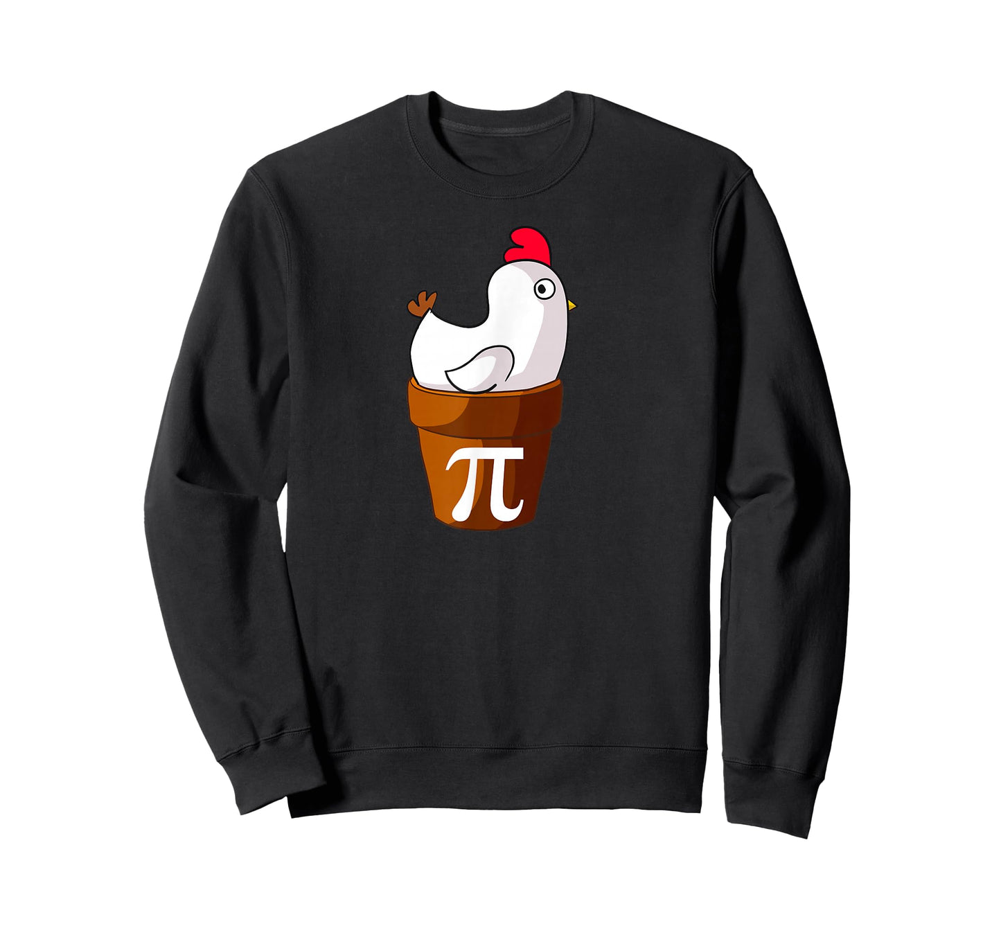 Chicken Pot Pie Funny Math Pun Chicken Pot Pi T-Shirt Small