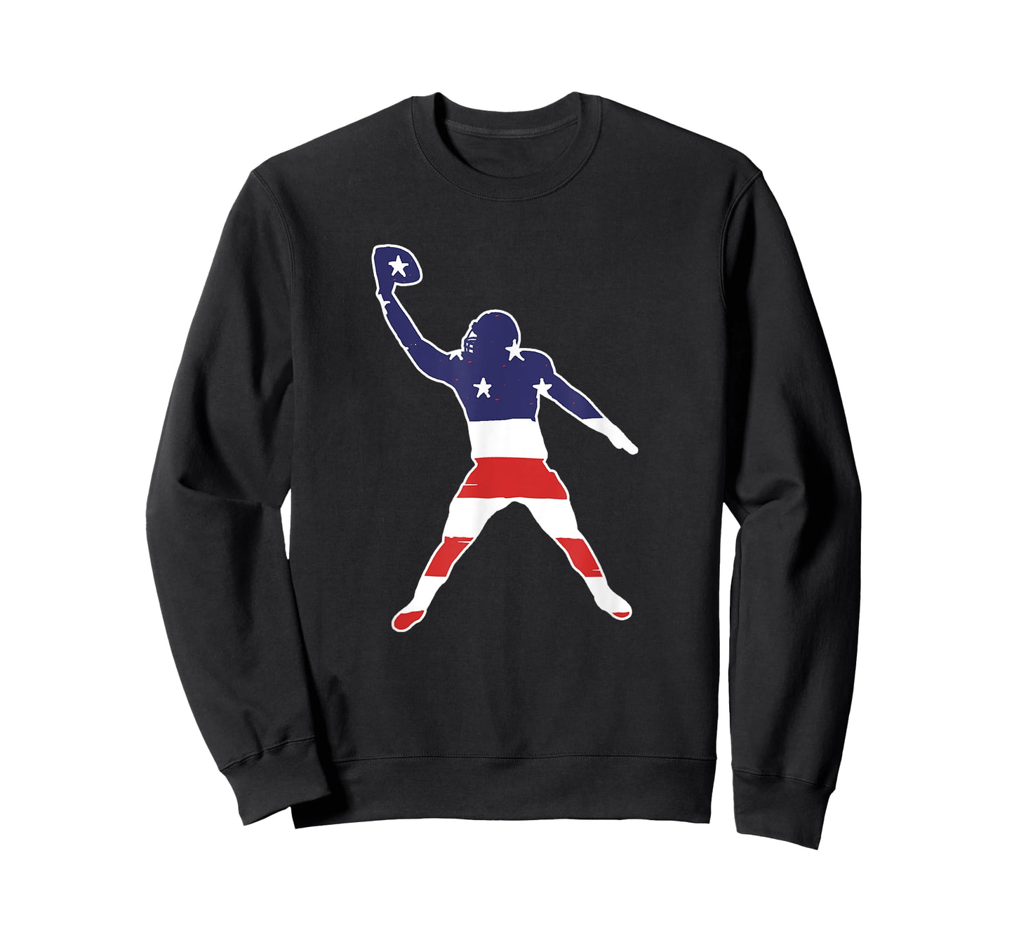 One Hand Catch Football Wide Receiver Flag T-Shirt